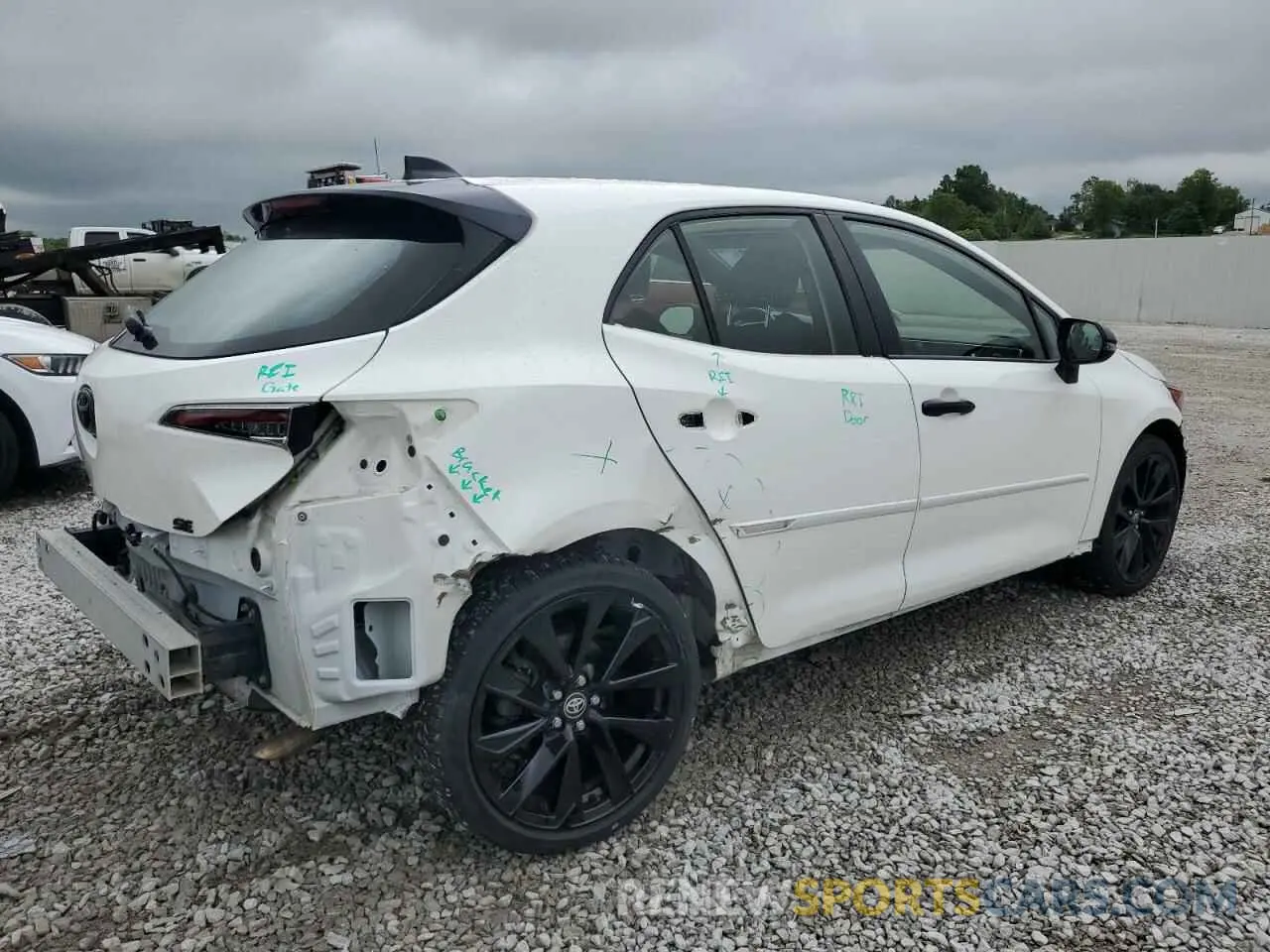 3 Фотография поврежденного автомобиля JTND4MBE2M3117603 TOYOTA COROLLA 2021
