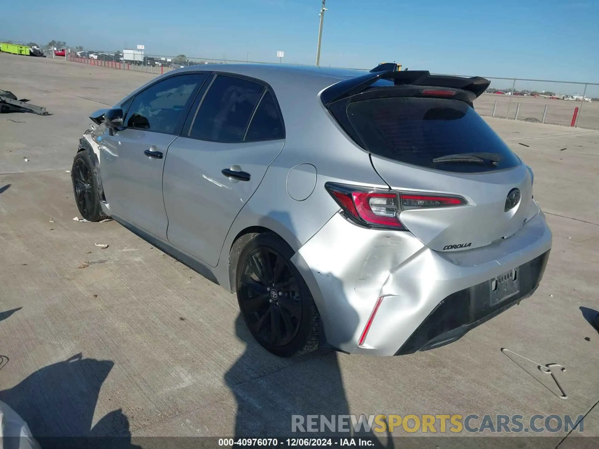 3 Фотография поврежденного автомобиля JTND4MBE2M3122543 TOYOTA COROLLA 2021