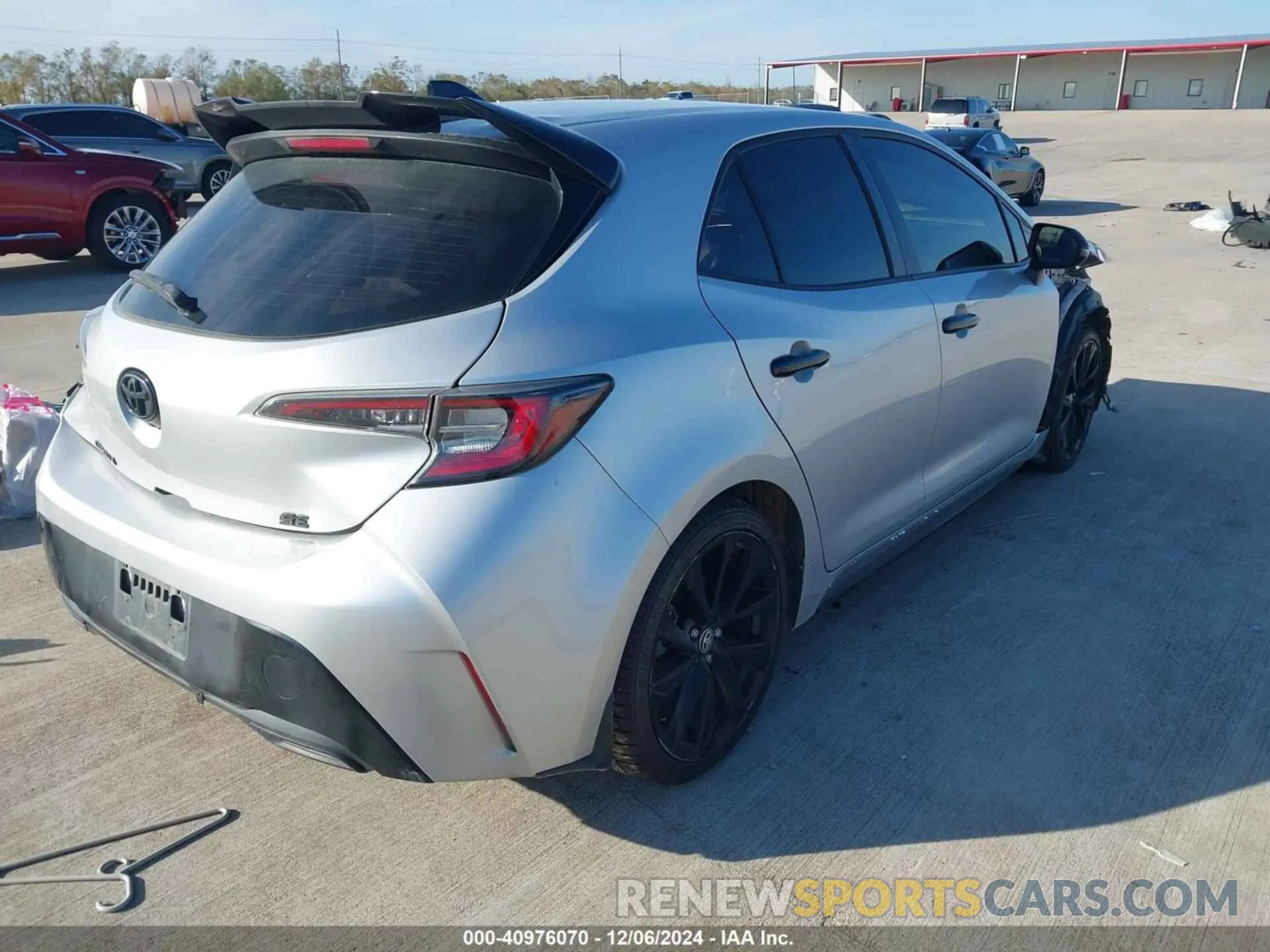 4 Фотография поврежденного автомобиля JTND4MBE2M3122543 TOYOTA COROLLA 2021