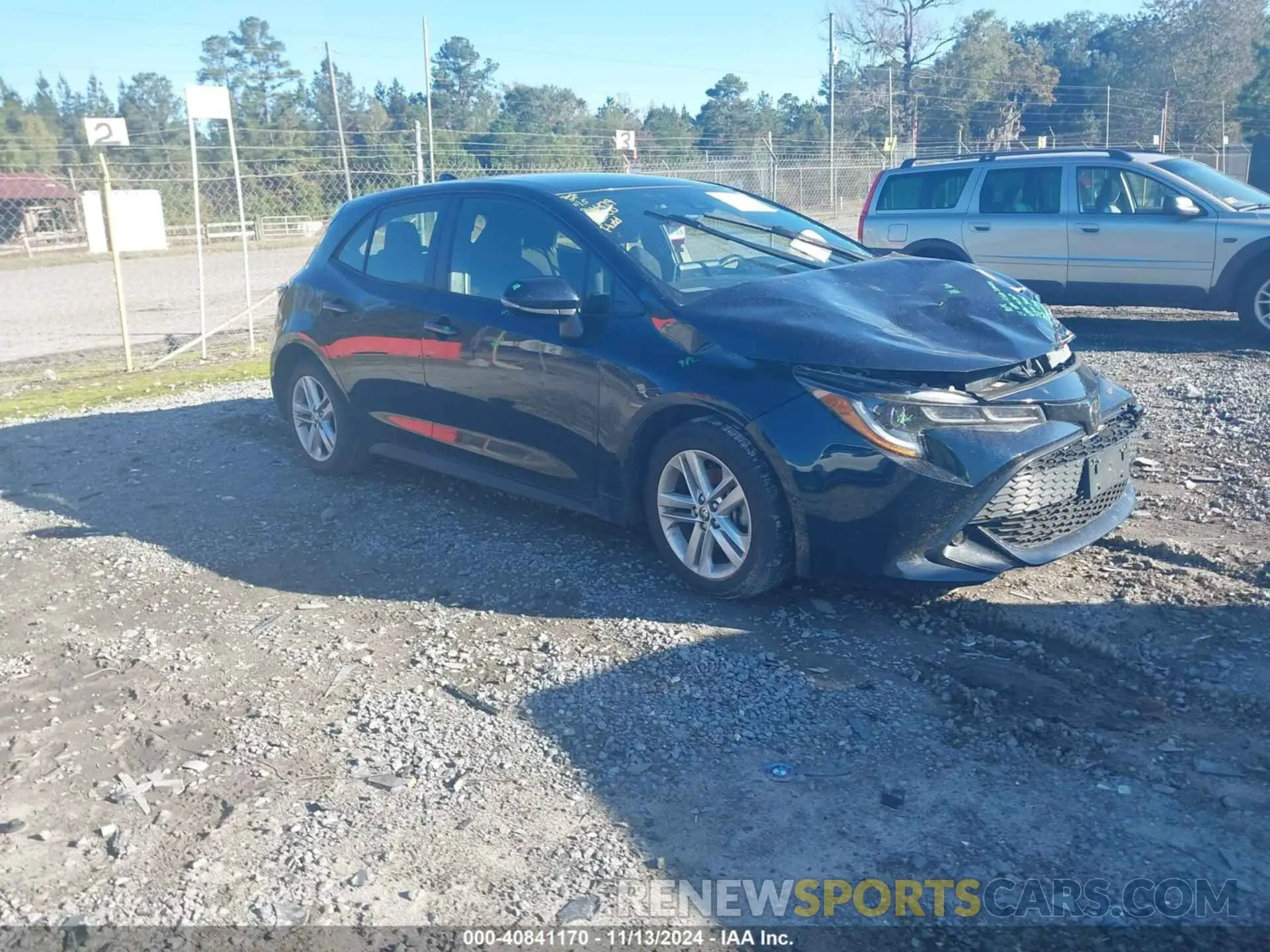 1 Photograph of a damaged car JTND4MBE2M3134529 TOYOTA COROLLA 2021