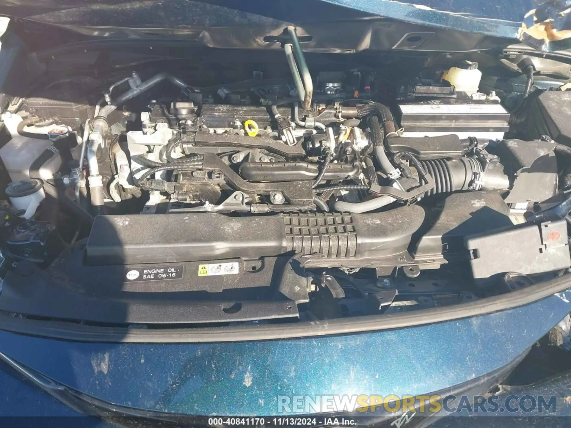 10 Photograph of a damaged car JTND4MBE2M3134529 TOYOTA COROLLA 2021