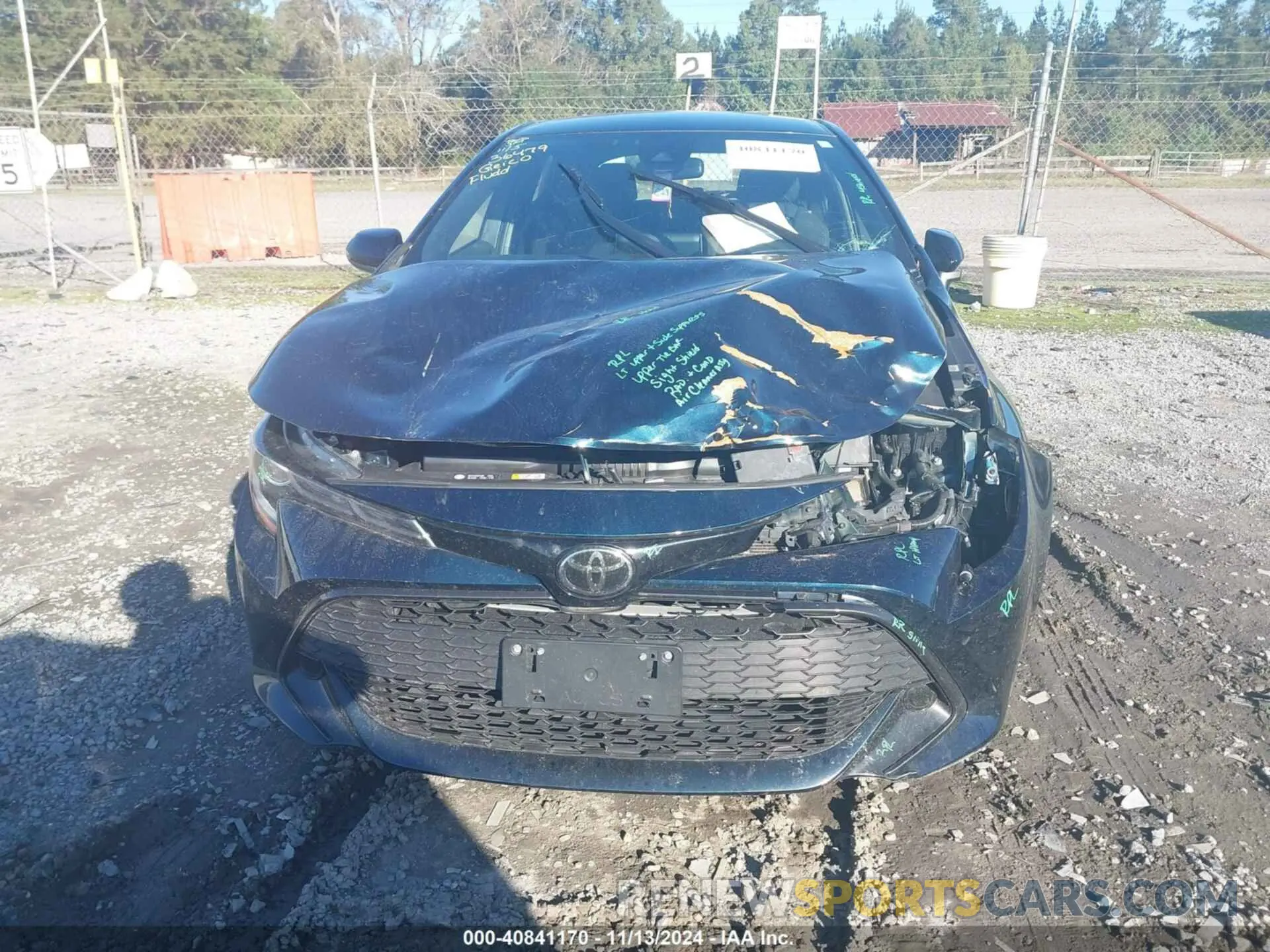12 Photograph of a damaged car JTND4MBE2M3134529 TOYOTA COROLLA 2021