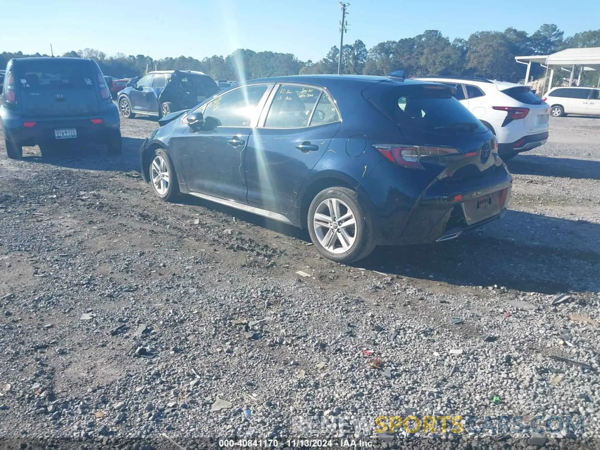 3 Photograph of a damaged car JTND4MBE2M3134529 TOYOTA COROLLA 2021