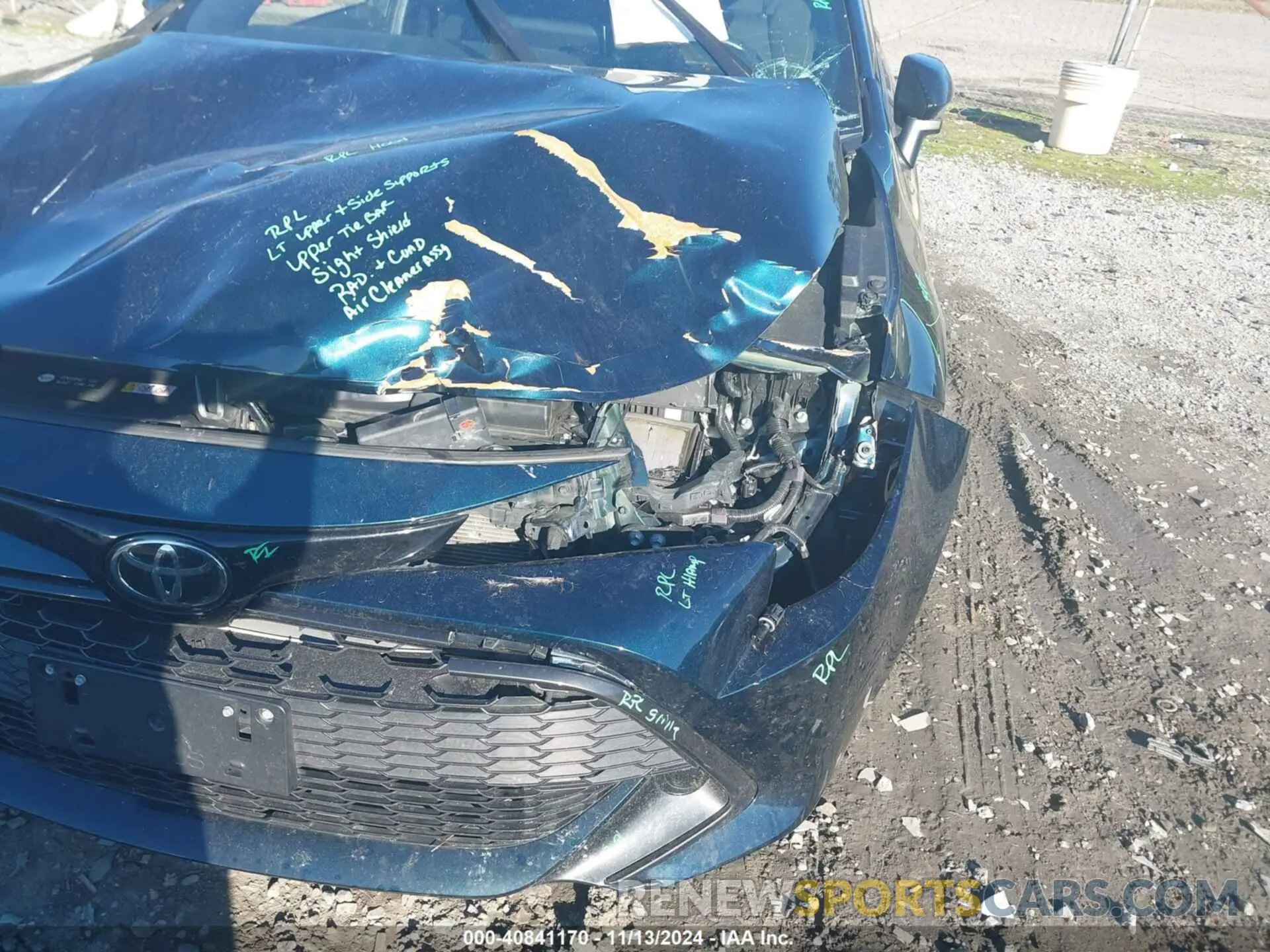 6 Photograph of a damaged car JTND4MBE2M3134529 TOYOTA COROLLA 2021