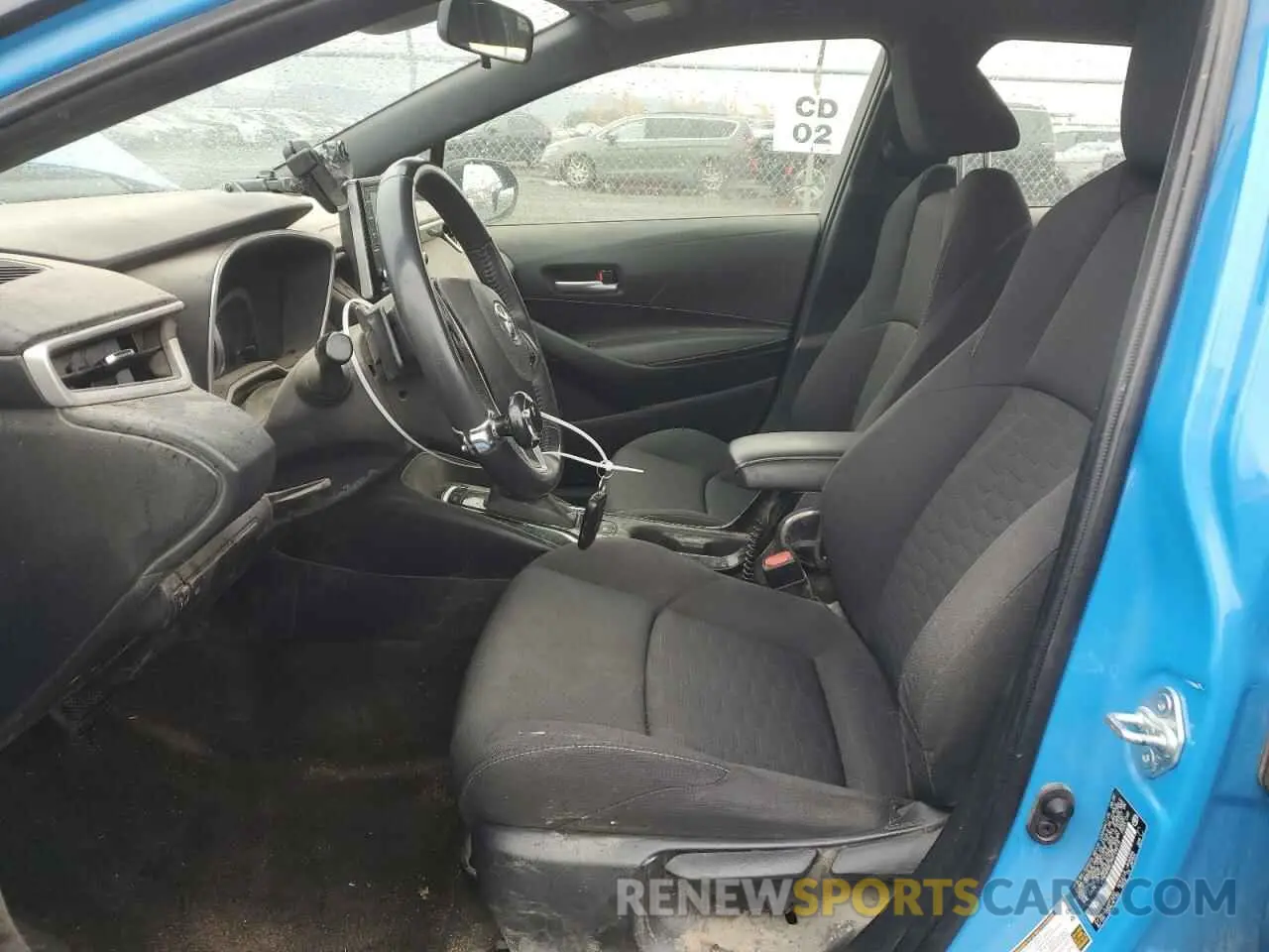 7 Photograph of a damaged car JTND4MBE3M3109218 TOYOTA COROLLA 2021