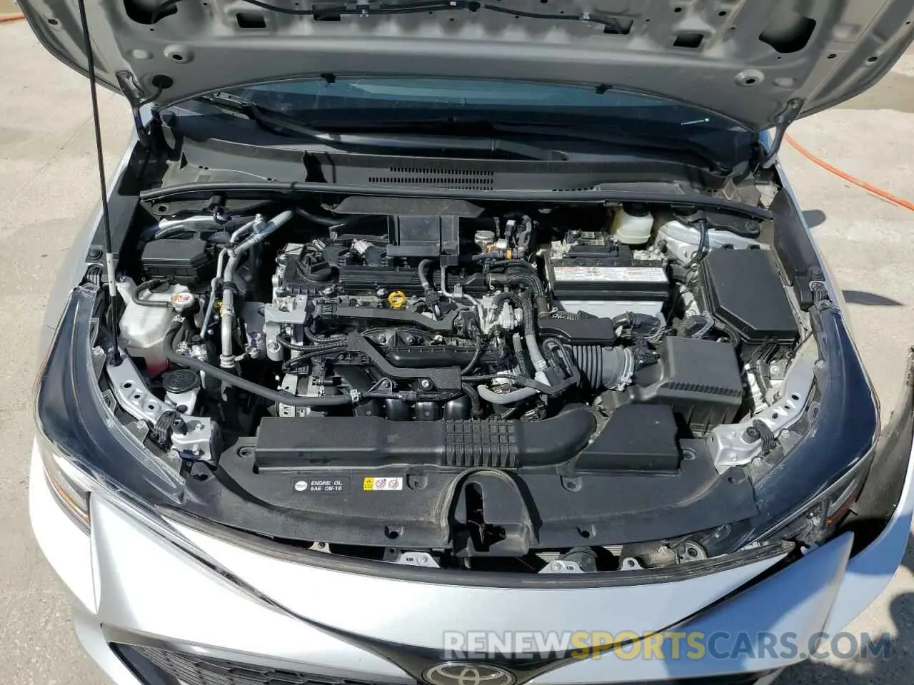 11 Фотография поврежденного автомобиля JTND4MBE4M3105307 TOYOTA COROLLA 2021