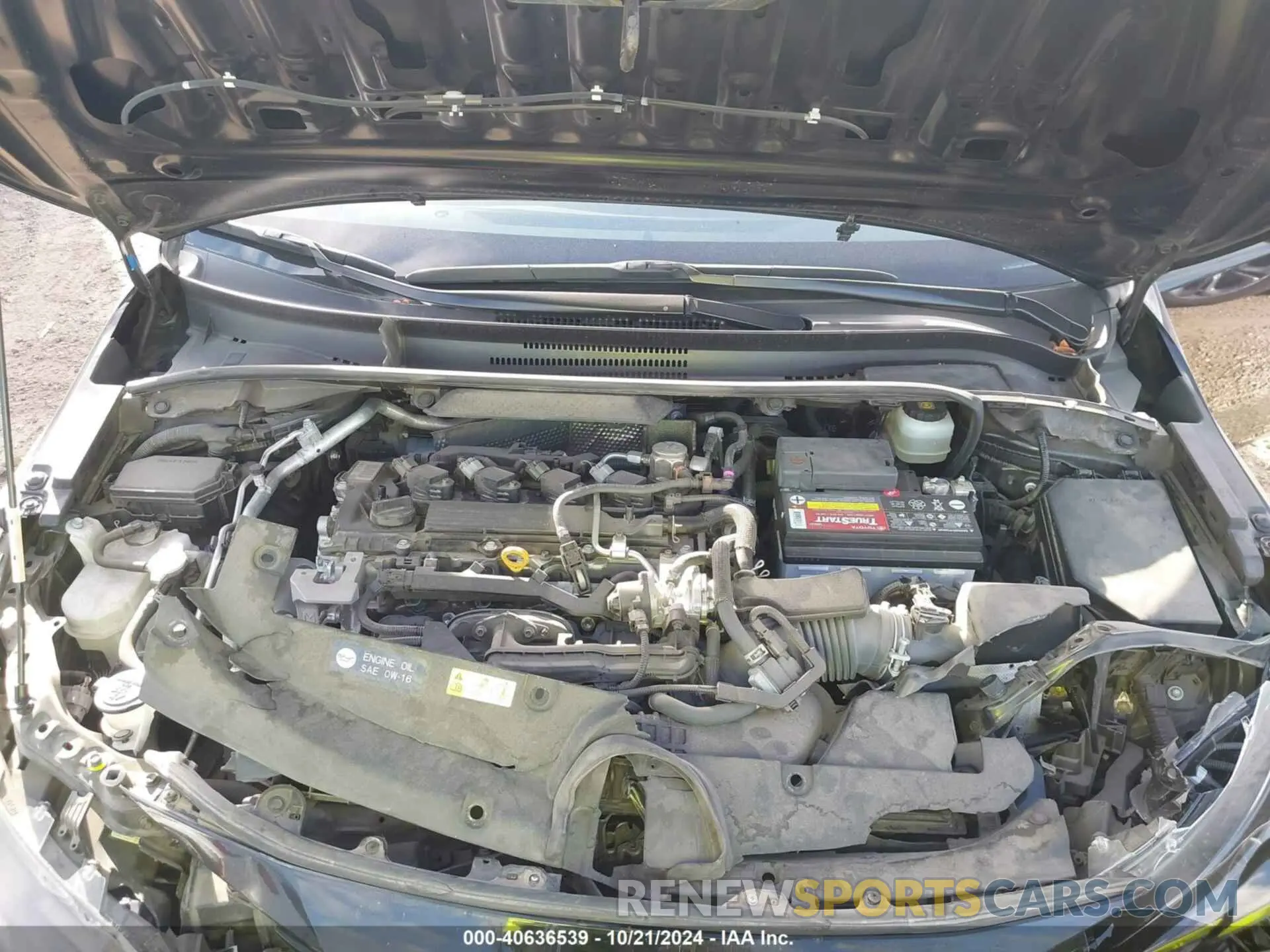 10 Фотография поврежденного автомобиля JTND4MBE4M3106411 TOYOTA COROLLA 2021