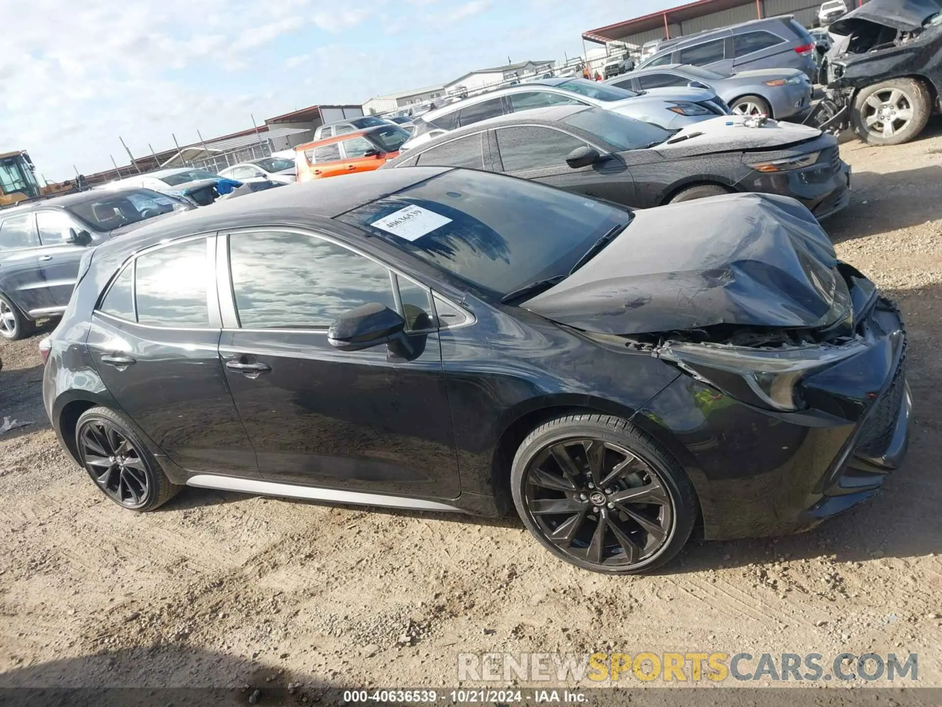 13 Фотография поврежденного автомобиля JTND4MBE4M3106411 TOYOTA COROLLA 2021