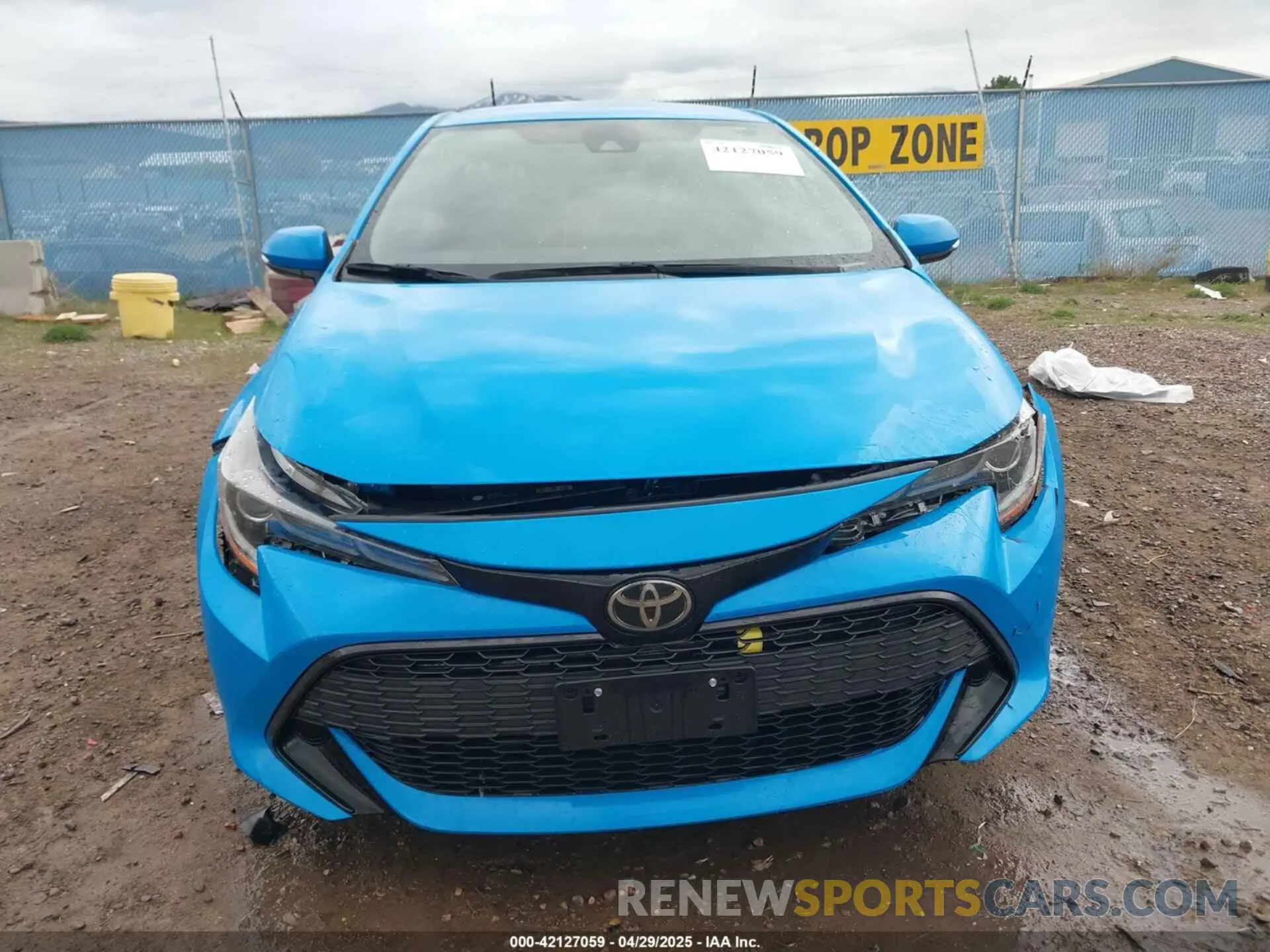 12 Photograph of a damaged car JTND4MBE4M3109843 TOYOTA COROLLA 2021