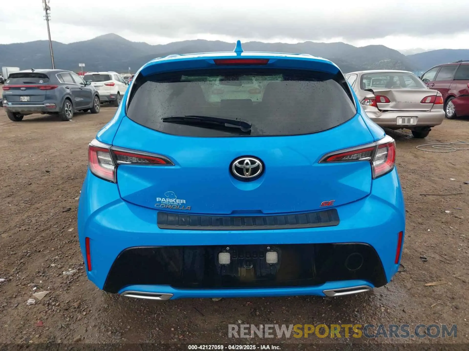 16 Photograph of a damaged car JTND4MBE4M3109843 TOYOTA COROLLA 2021