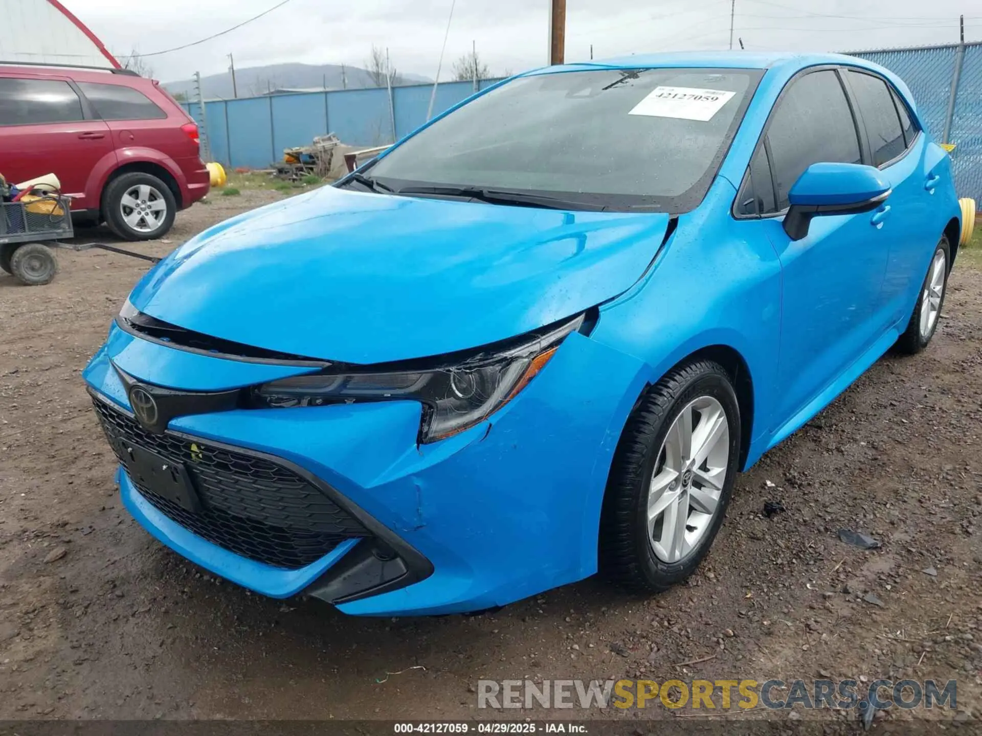 17 Photograph of a damaged car JTND4MBE4M3109843 TOYOTA COROLLA 2021