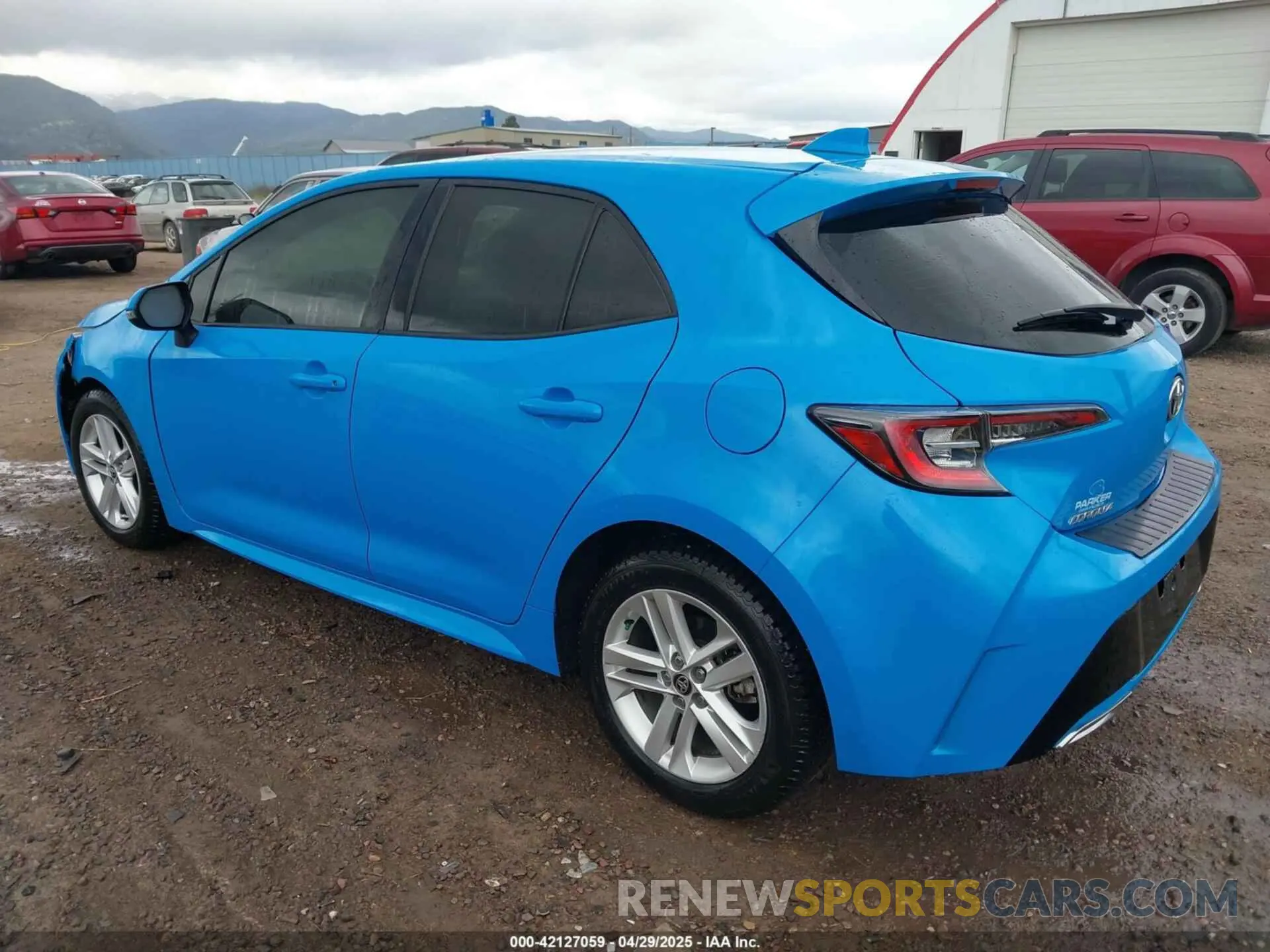 3 Photograph of a damaged car JTND4MBE4M3109843 TOYOTA COROLLA 2021