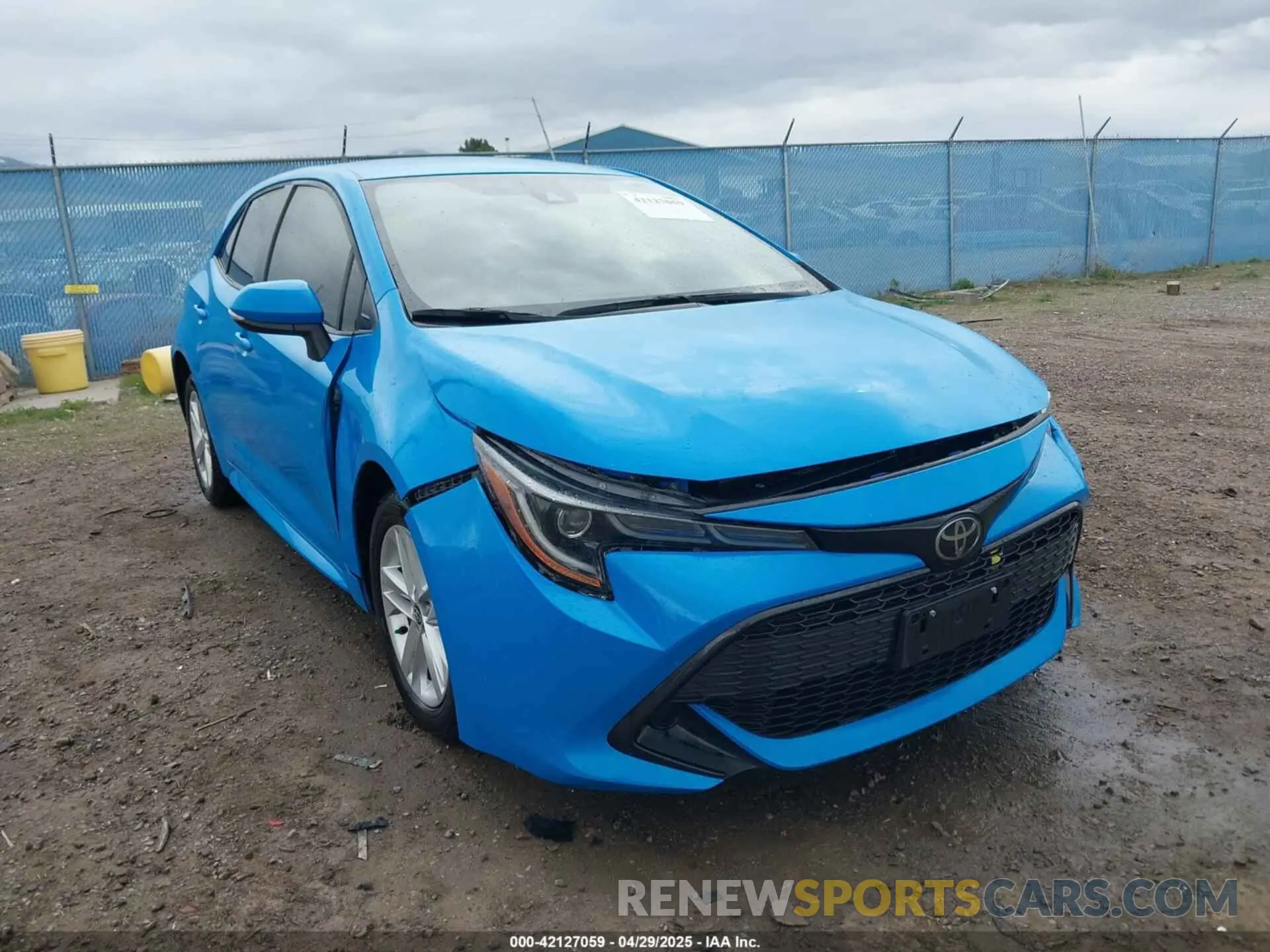 6 Photograph of a damaged car JTND4MBE4M3109843 TOYOTA COROLLA 2021
