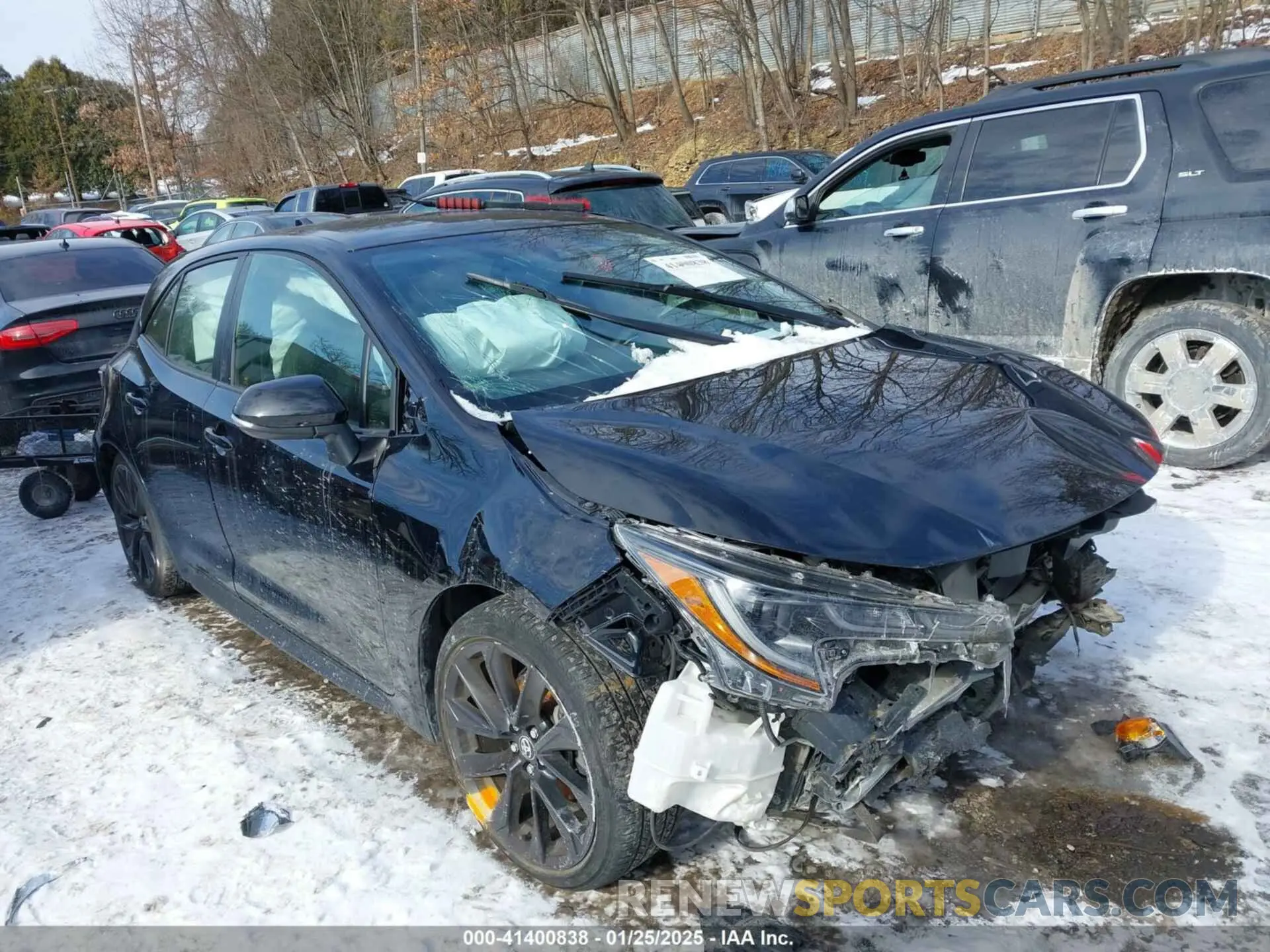1 Photograph of a damaged car JTND4MBE4M3131678 TOYOTA COROLLA 2021
