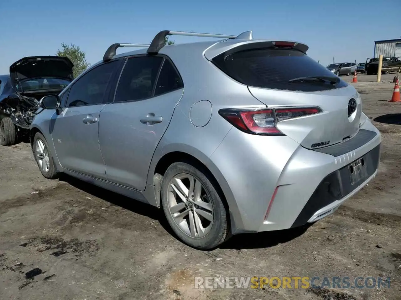 2 Фотография поврежденного автомобиля JTND4MBE4M3140462 TOYOTA COROLLA 2021