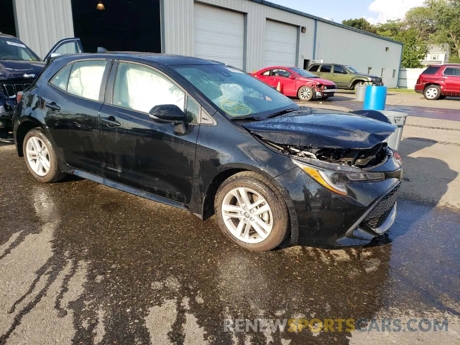 1 Photograph of a damaged car JTND4MBE5M3121662 TOYOTA COROLLA 2021