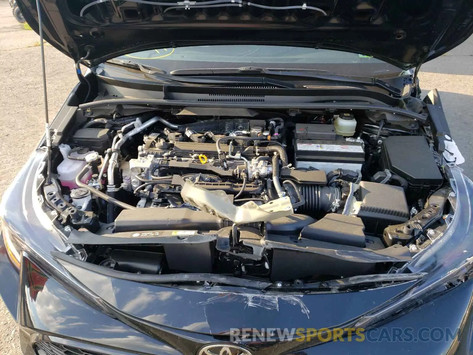 7 Photograph of a damaged car JTND4MBE5M3121662 TOYOTA COROLLA 2021