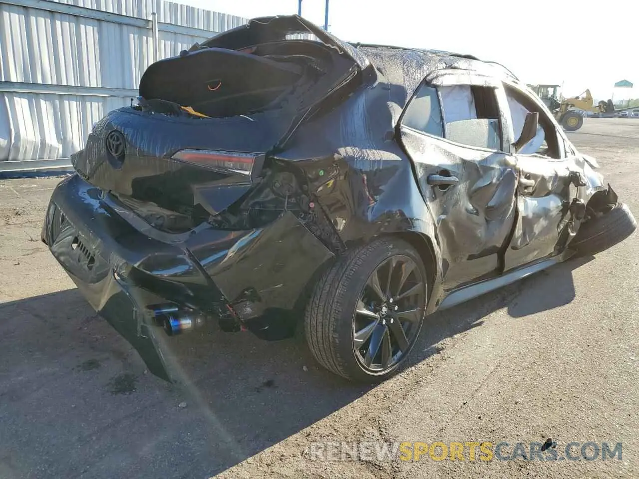 4 Фотография поврежденного автомобиля JTND4MBE5M3122553 TOYOTA COROLLA 2021