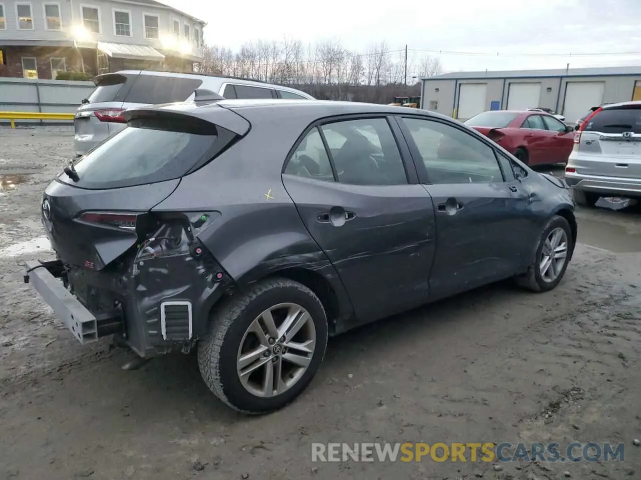 3 Фотография поврежденного автомобиля JTND4MBE6M3115398 TOYOTA COROLLA 2021