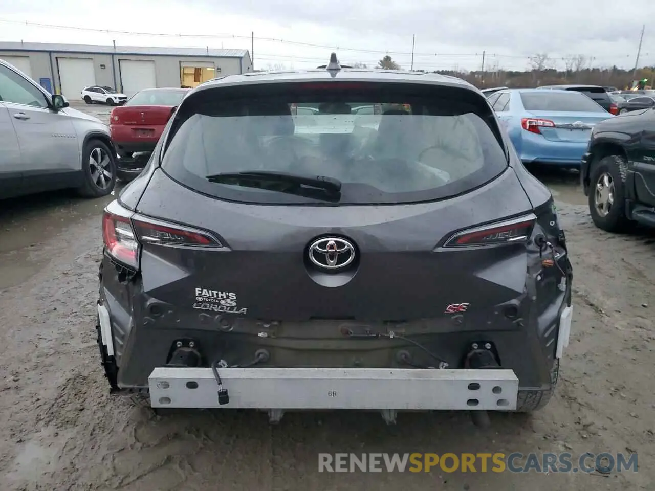 6 Фотография поврежденного автомобиля JTND4MBE6M3115398 TOYOTA COROLLA 2021
