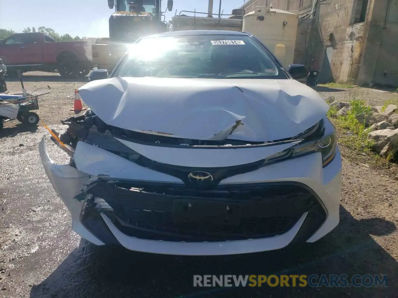 5 Photograph of a damaged car JTND4MBE6M3133125 TOYOTA COROLLA 2021
