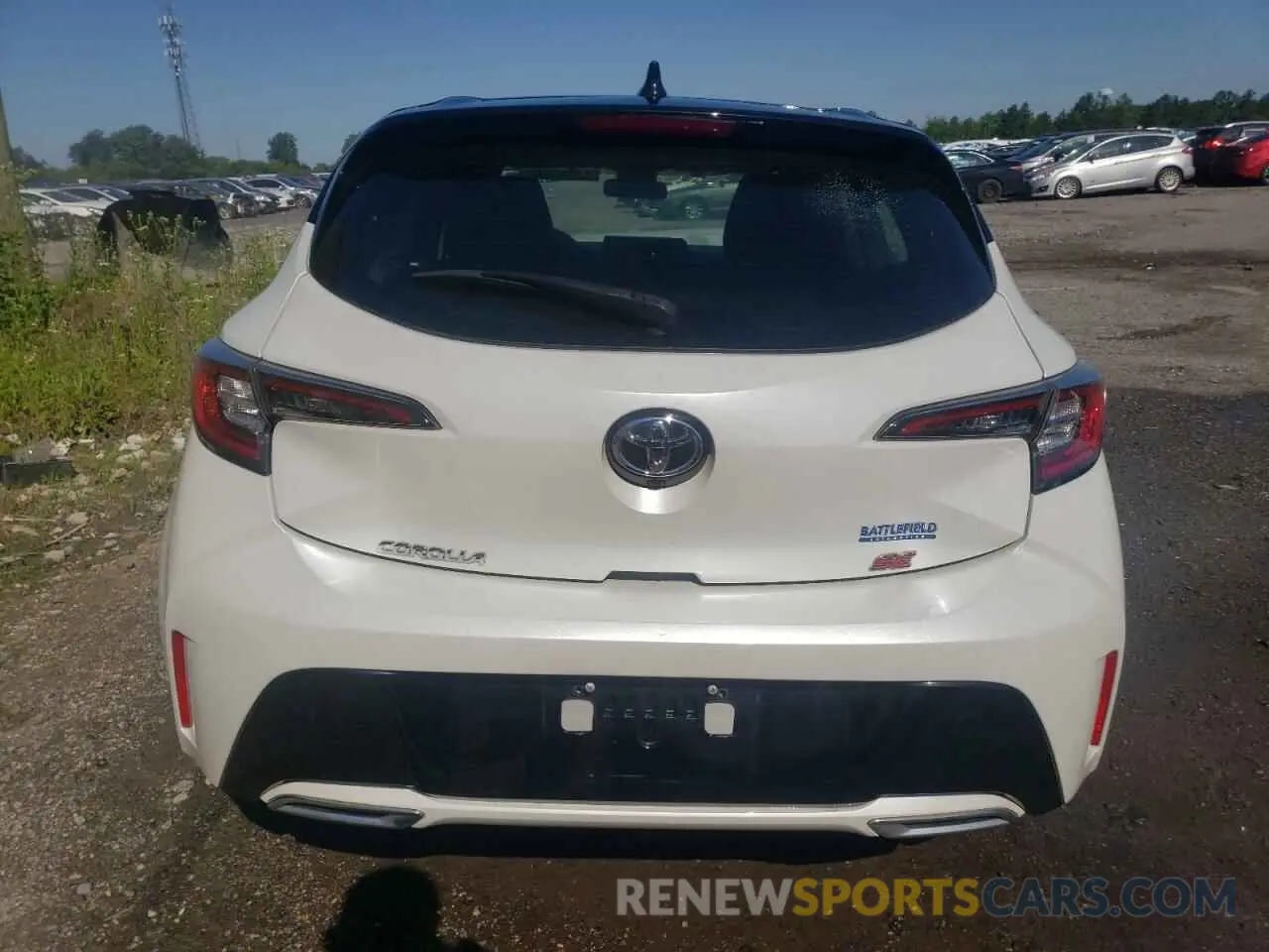 6 Photograph of a damaged car JTND4MBE6M3133125 TOYOTA COROLLA 2021