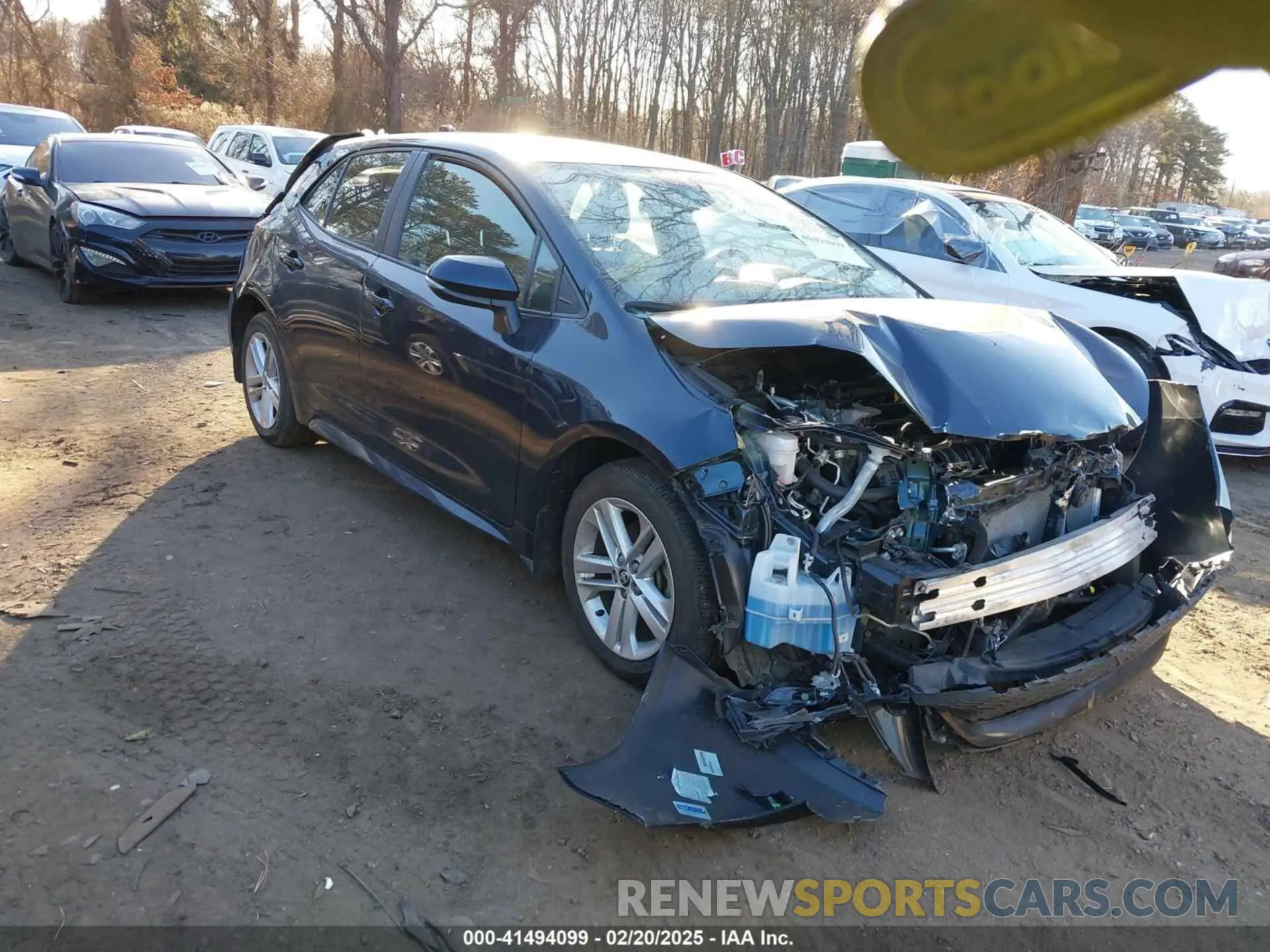 13 Photograph of a damaged car JTND4MBE7M3112722 TOYOTA COROLLA 2021