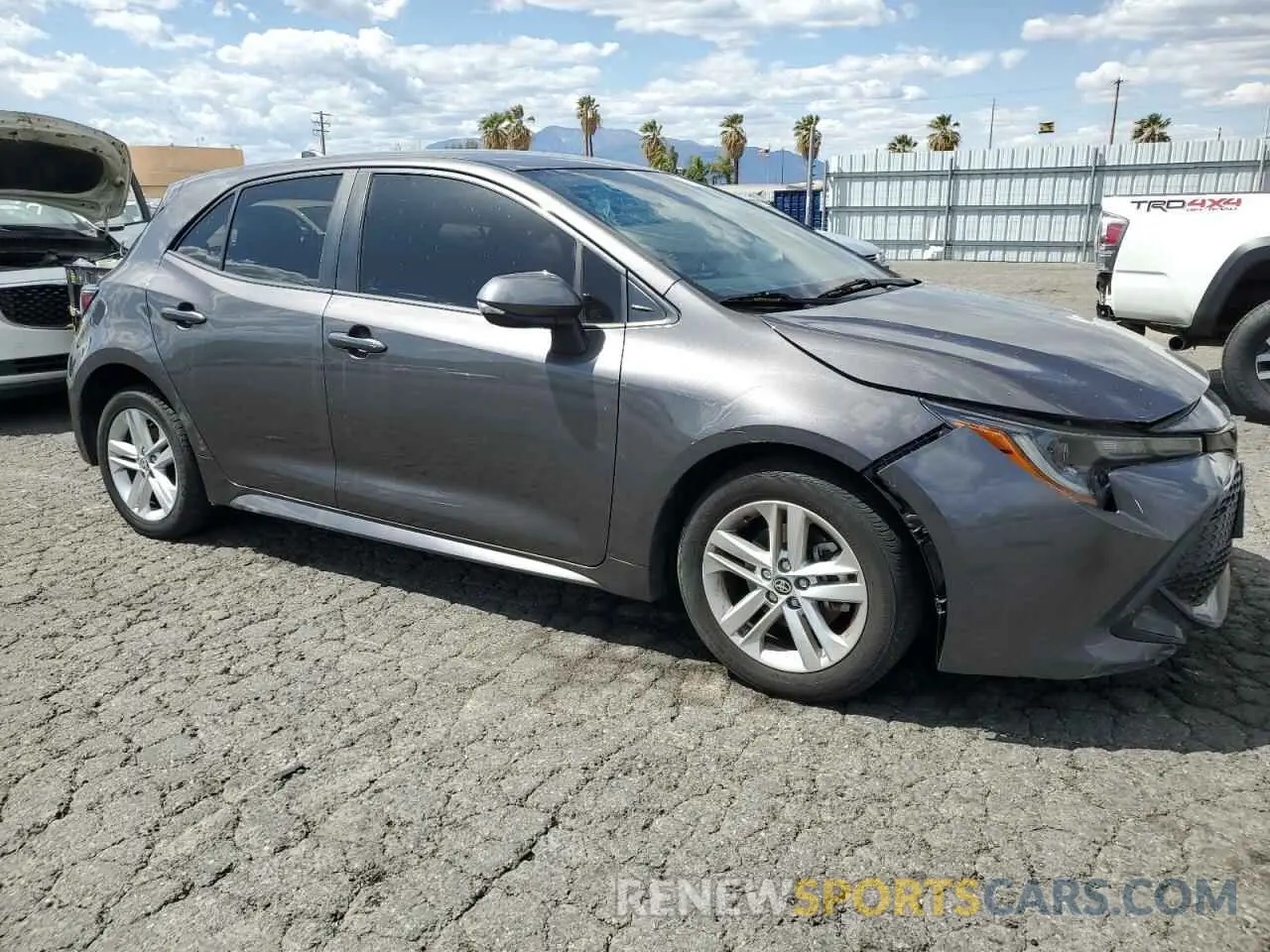 4 Photograph of a damaged car JTND4MBE7M3116902 TOYOTA COROLLA 2021