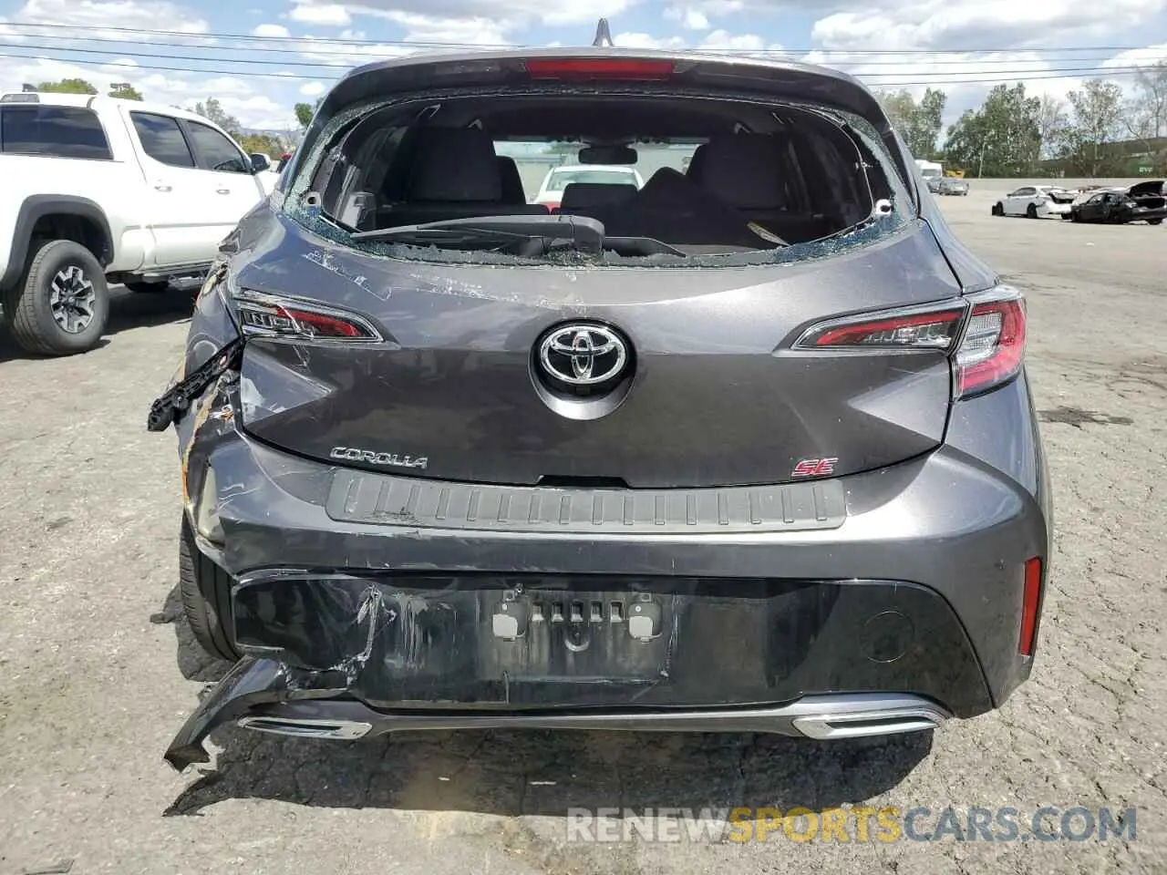 6 Photograph of a damaged car JTND4MBE7M3116902 TOYOTA COROLLA 2021