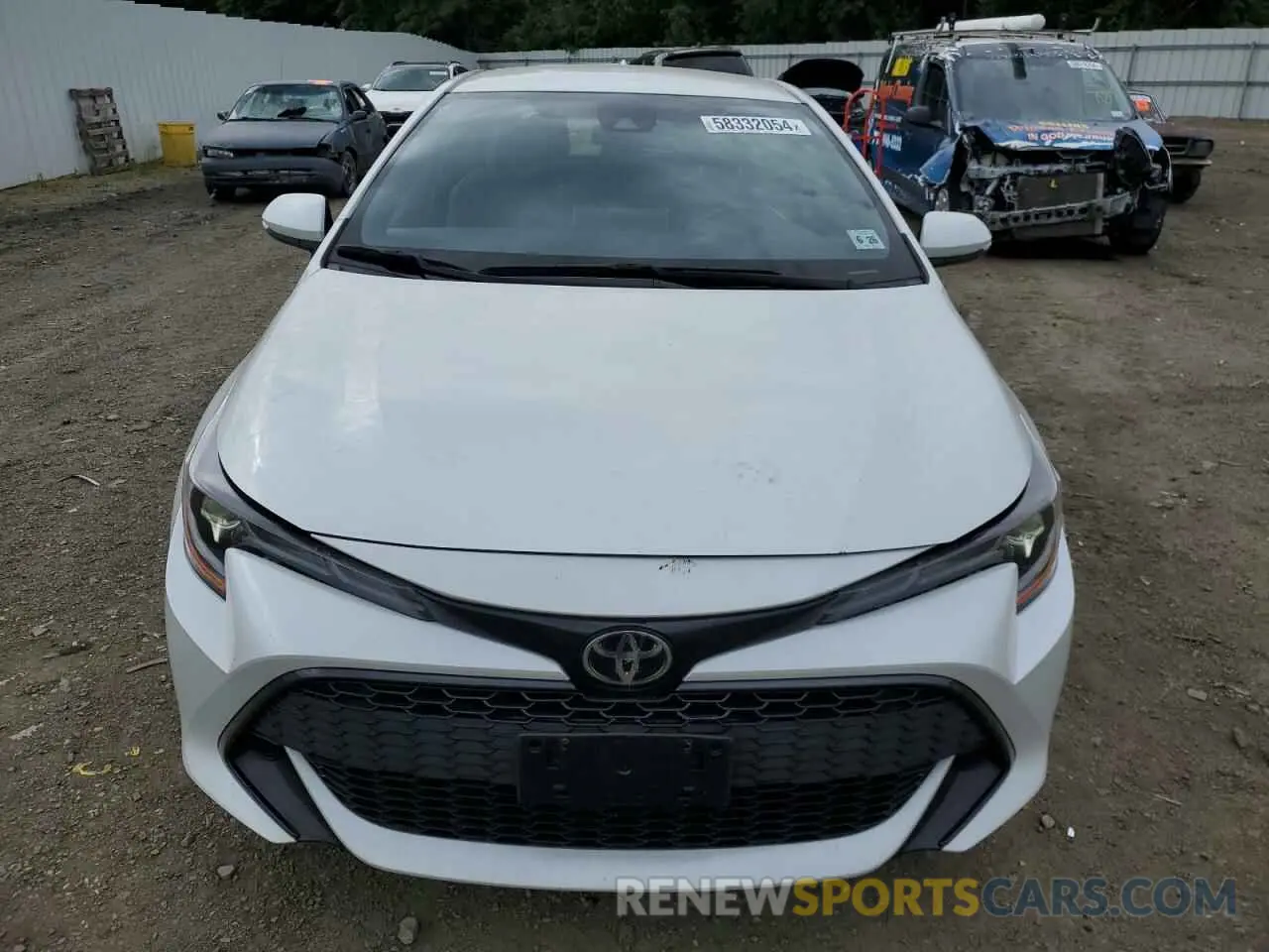 5 Фотография поврежденного автомобиля JTND4MBE7M3128807 TOYOTA COROLLA 2021