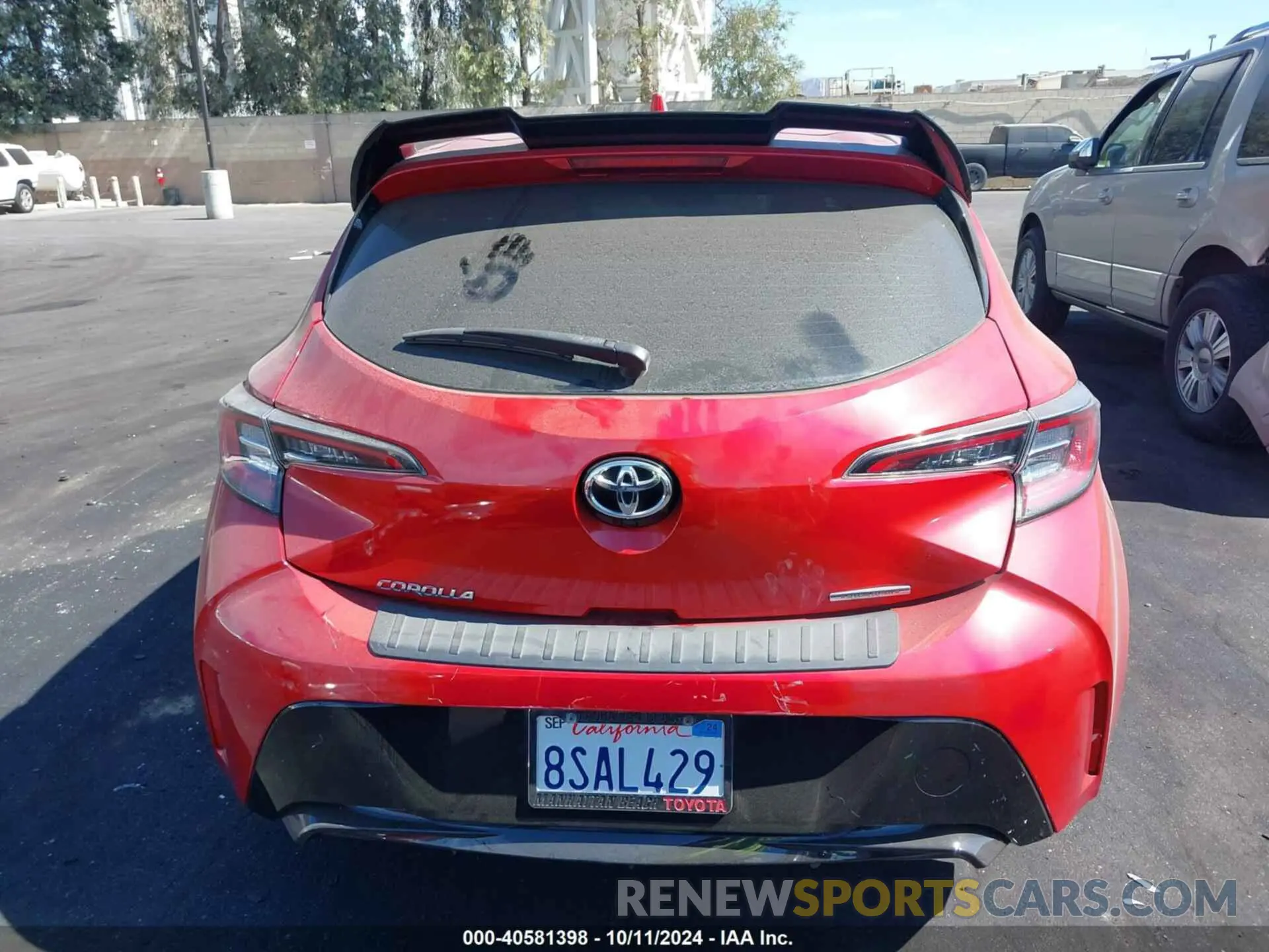 17 Photograph of a damaged car JTND4MBE8M3106119 TOYOTA COROLLA 2021