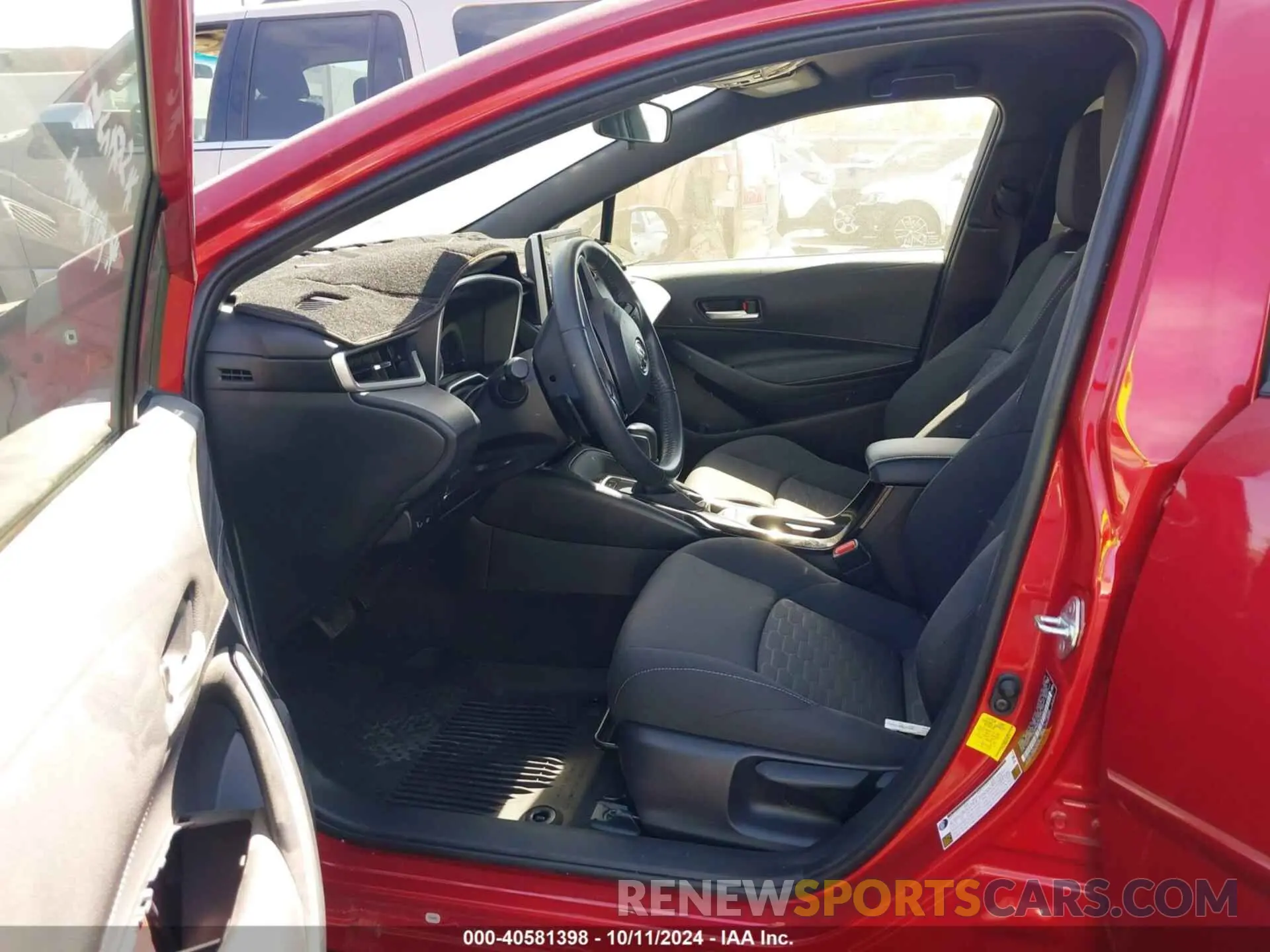 5 Photograph of a damaged car JTND4MBE8M3106119 TOYOTA COROLLA 2021
