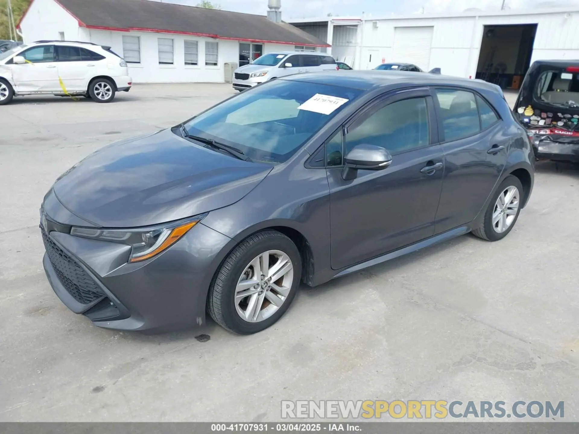 2 Photograph of a damaged car JTND4MBE8M3128279 TOYOTA COROLLA 2021