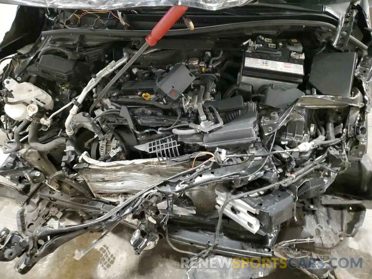11 Photograph of a damaged car JTND4MBE9M3122359 TOYOTA COROLLA 2021