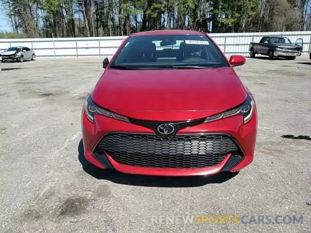 10 Photograph of a damaged car JTND4MBE9M3134754 TOYOTA COROLLA 2021