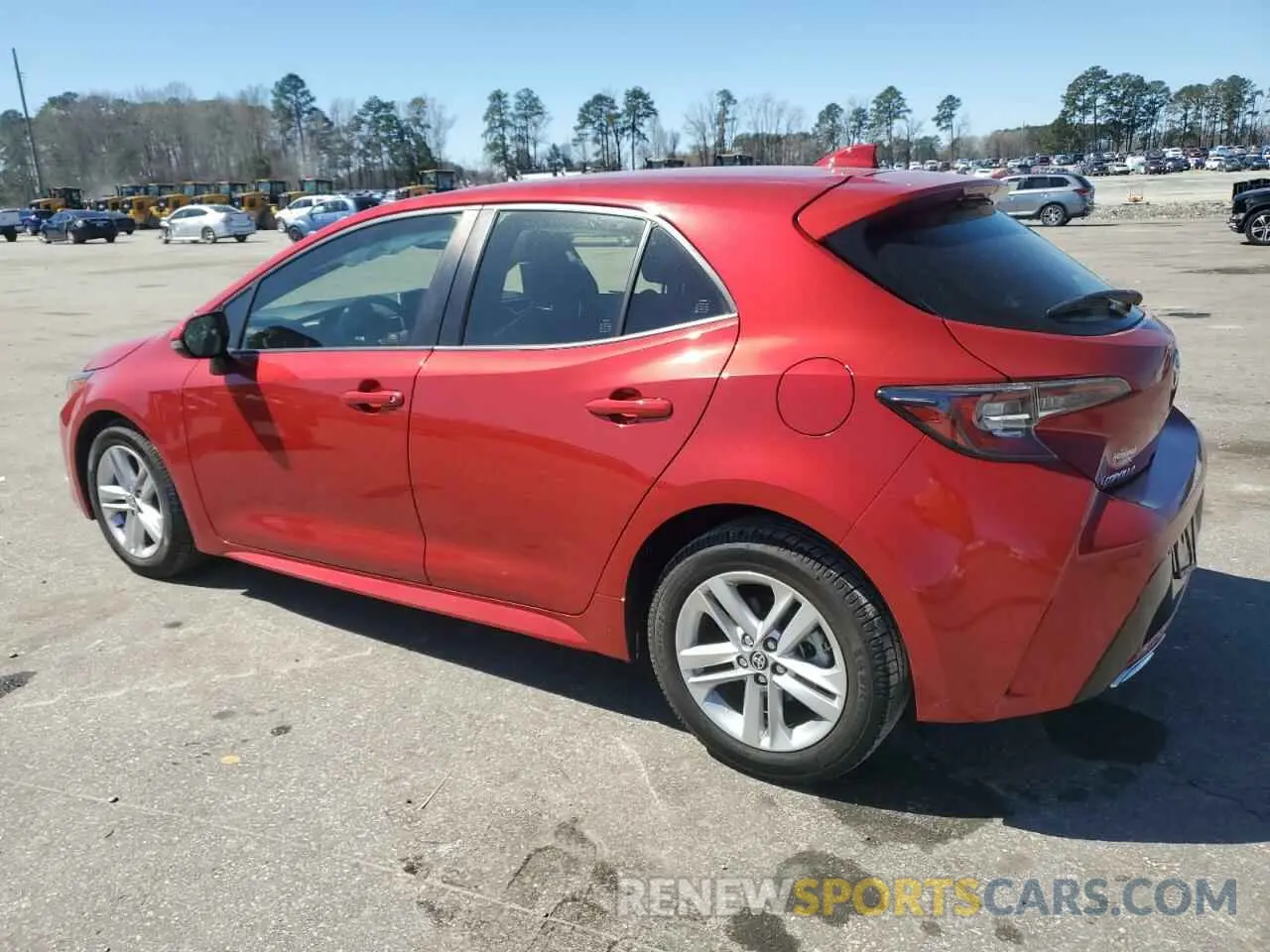 2 Photograph of a damaged car JTND4MBE9M3134754 TOYOTA COROLLA 2021