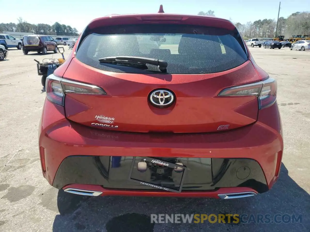 6 Photograph of a damaged car JTND4MBE9M3134754 TOYOTA COROLLA 2021