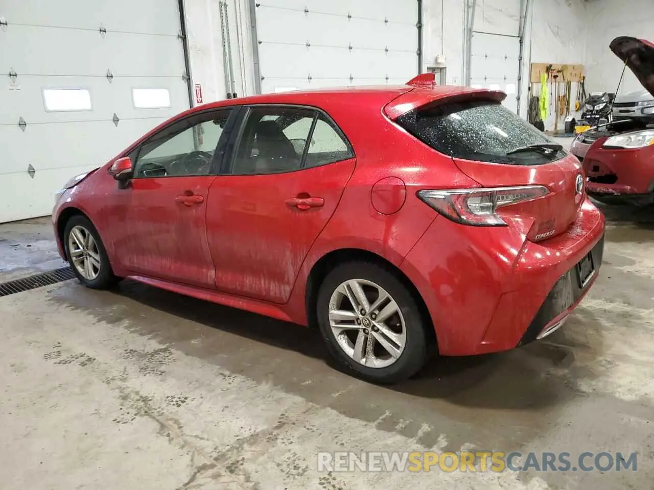2 Фотография поврежденного автомобиля JTND4MBE9M3140490 TOYOTA COROLLA 2021