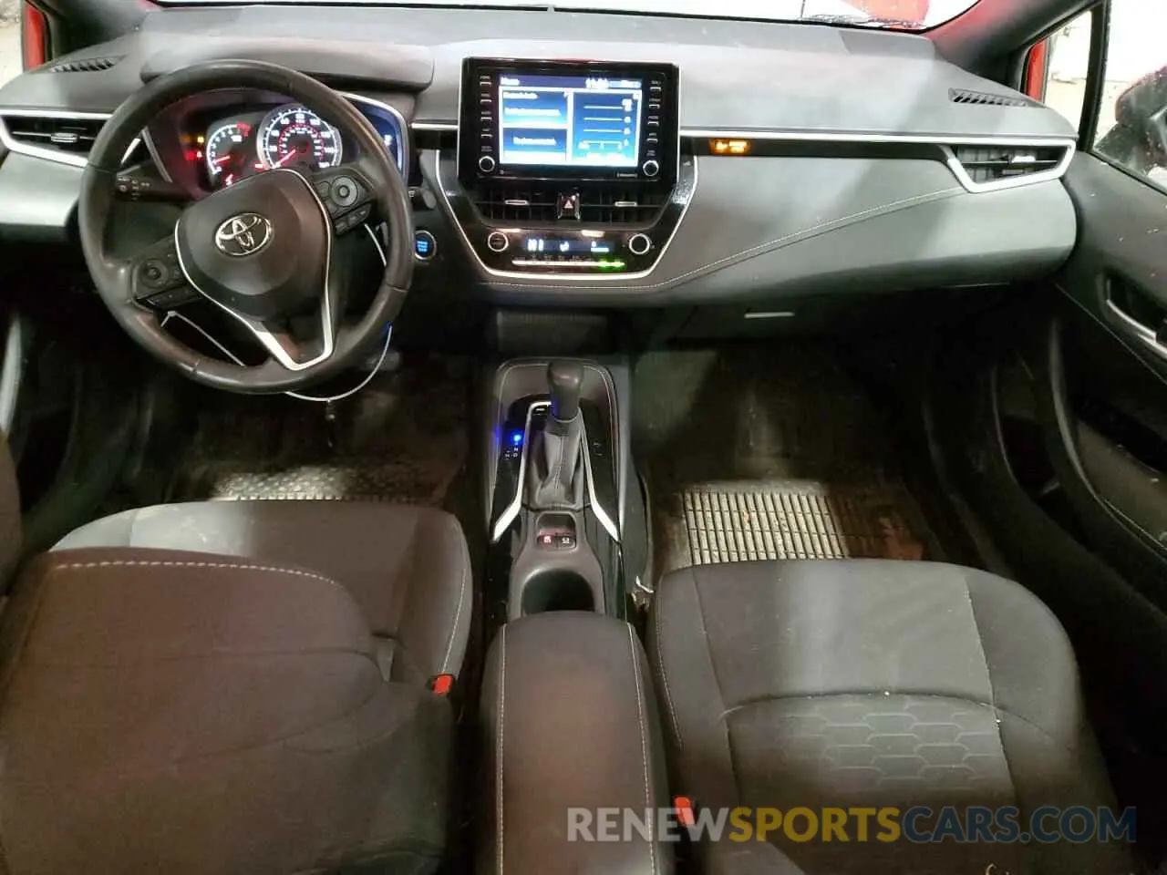8 Фотография поврежденного автомобиля JTND4MBE9M3140490 TOYOTA COROLLA 2021