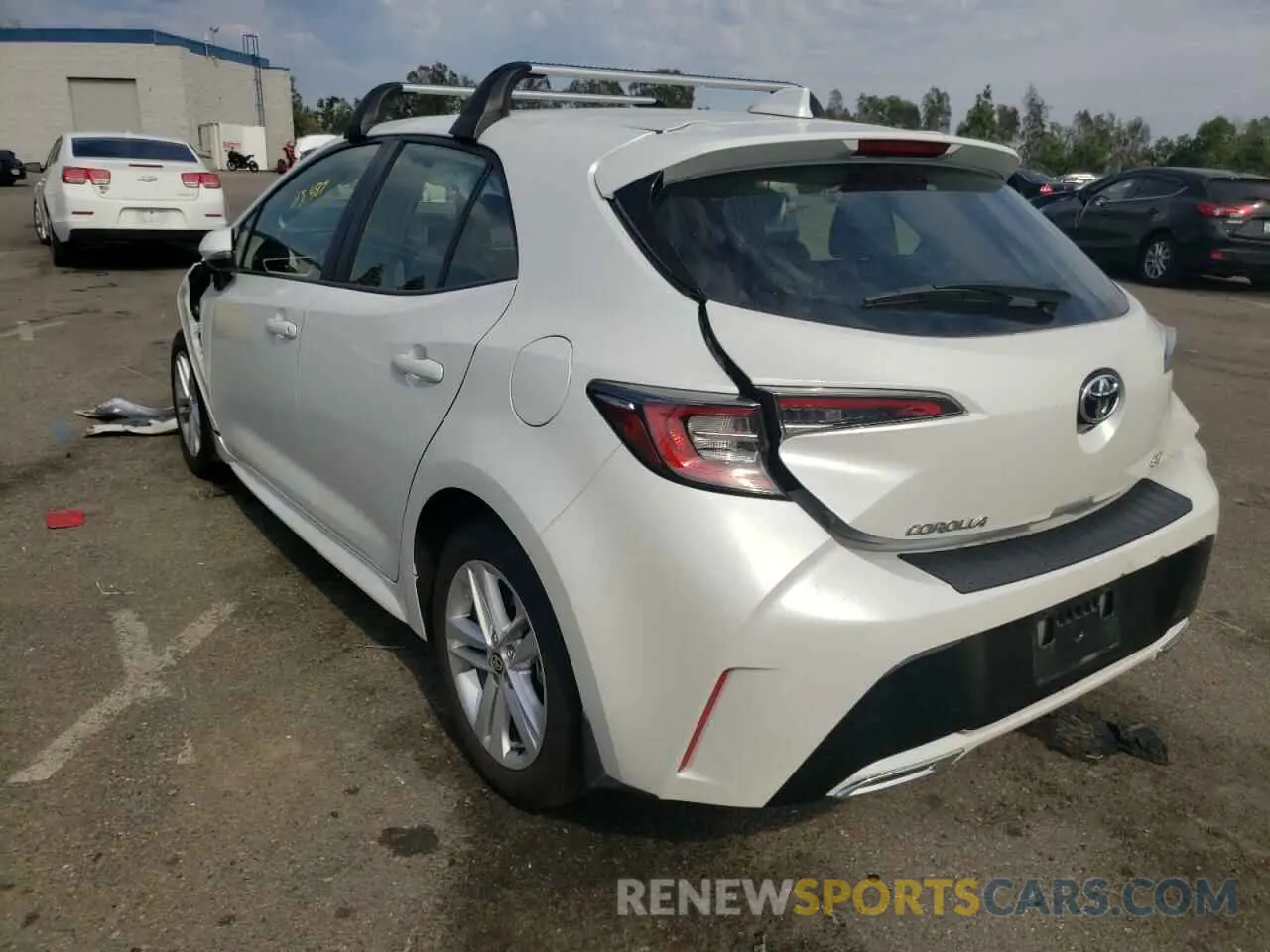 3 Фотография поврежденного автомобиля JTND4MBEXM3115081 TOYOTA COROLLA 2021