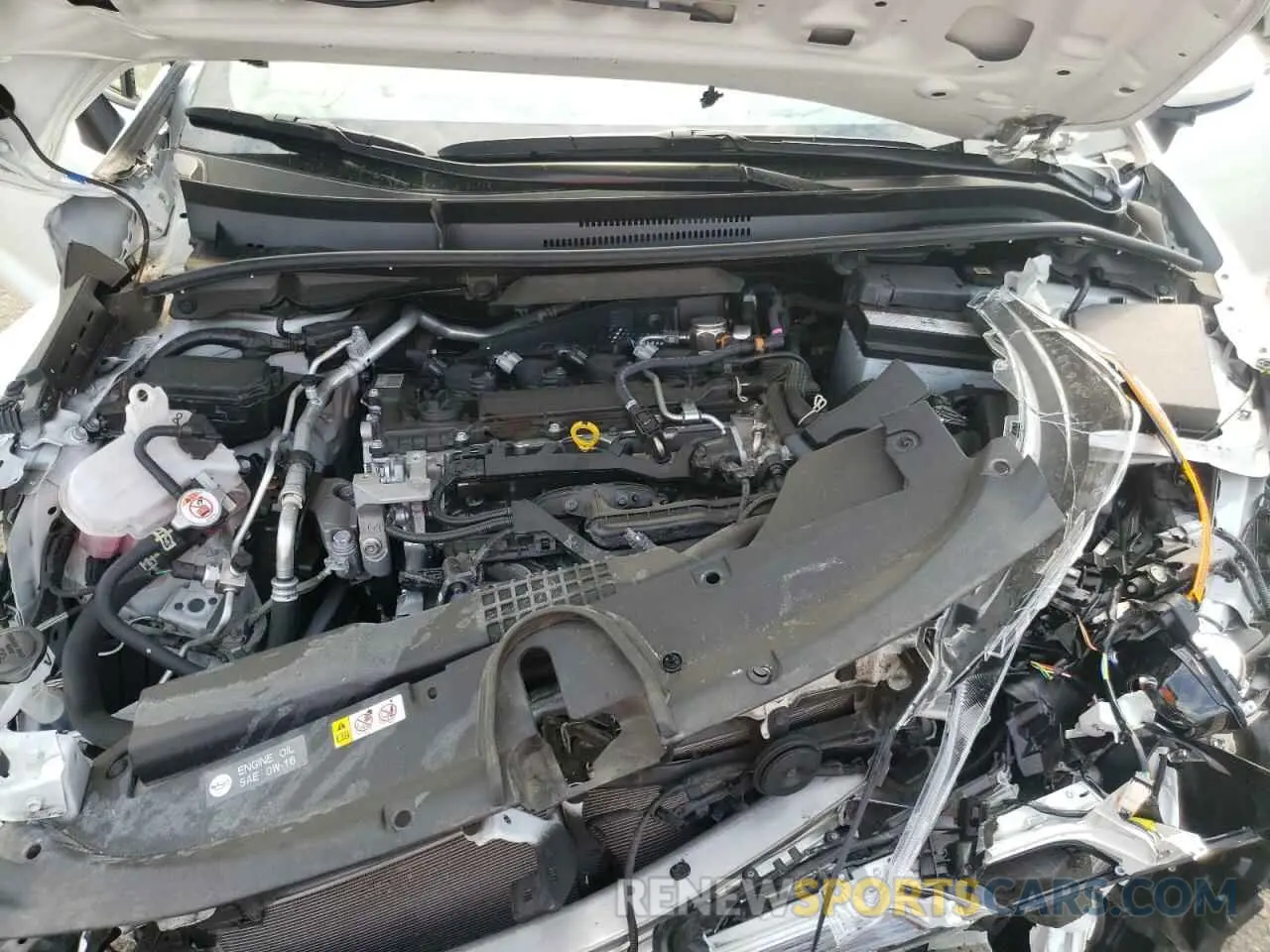 7 Фотография поврежденного автомобиля JTND4MBEXM3115081 TOYOTA COROLLA 2021