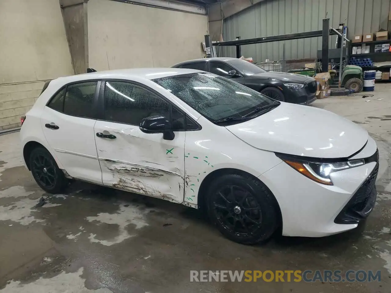 4 Фотография поврежденного автомобиля JTND4MBEXM3120801 TOYOTA COROLLA 2021