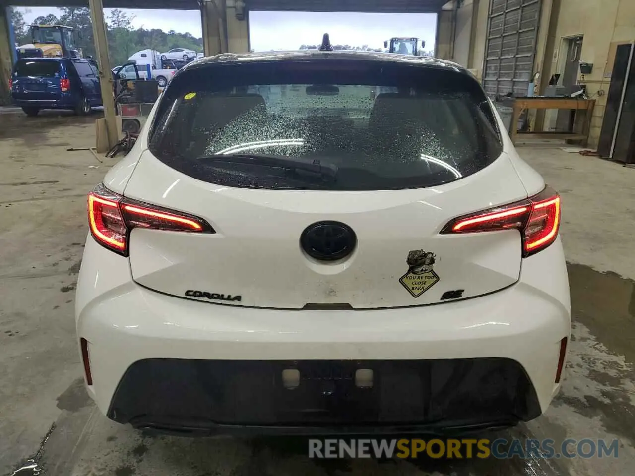 6 Фотография поврежденного автомобиля JTND4MBEXM3120801 TOYOTA COROLLA 2021