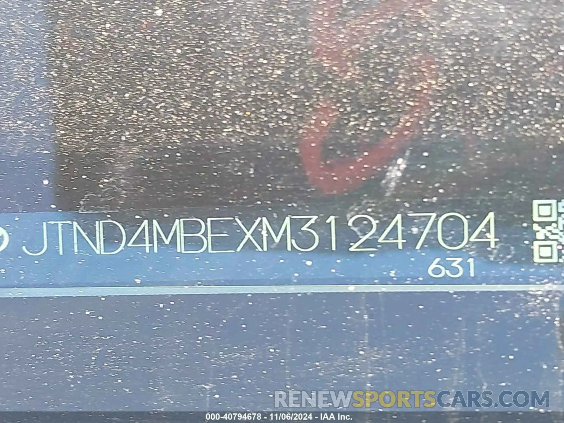 17 Photograph of a damaged car JTND4MBEXM3124704 TOYOTA COROLLA 2021