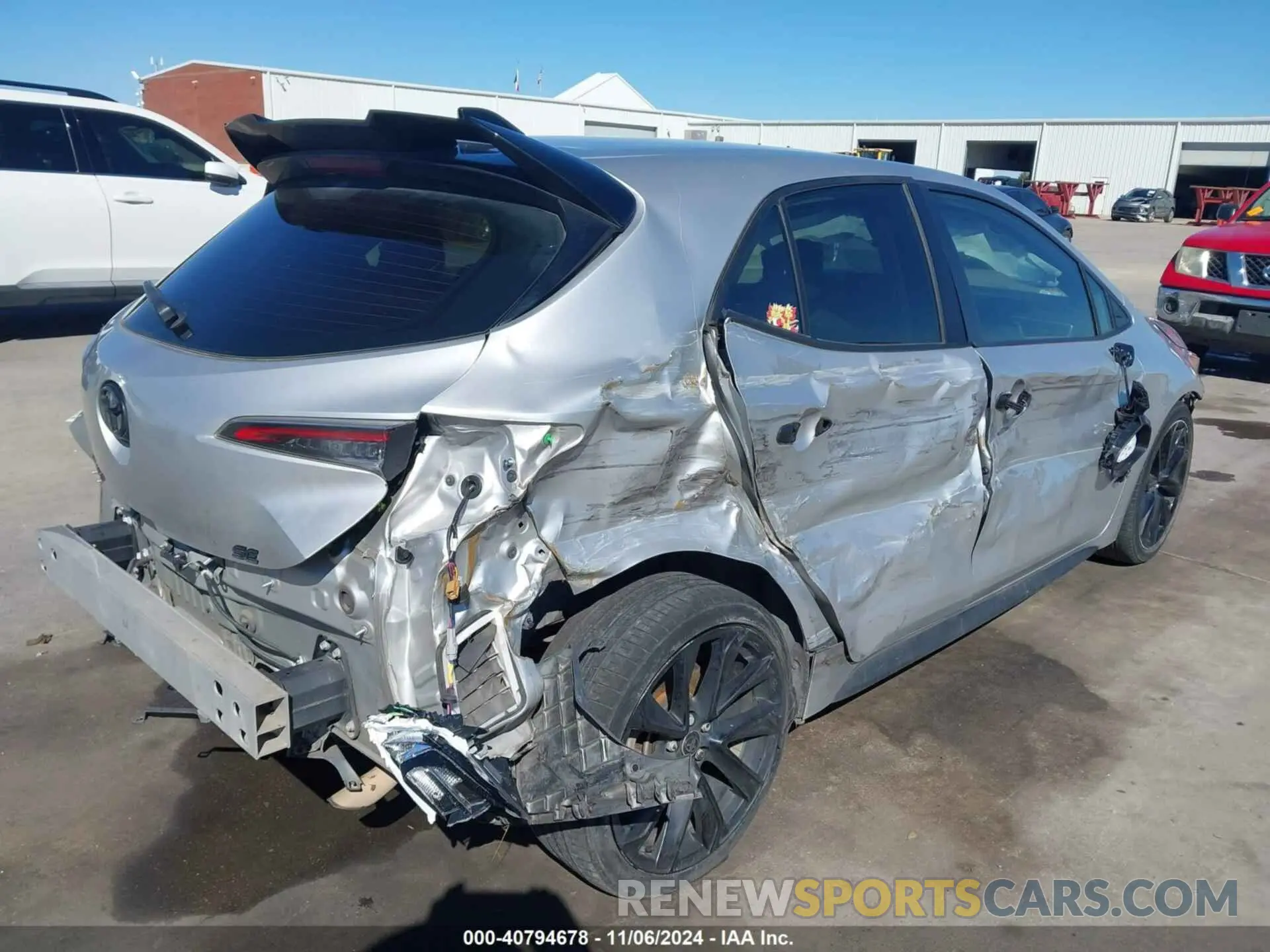 6 Photograph of a damaged car JTND4MBEXM3124704 TOYOTA COROLLA 2021