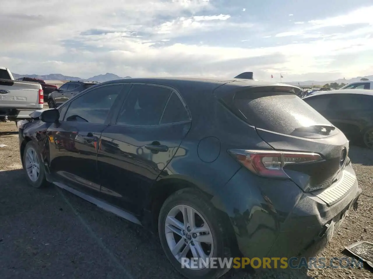 2 Photograph of a damaged car JTND4MBEXM3128722 TOYOTA COROLLA 2021