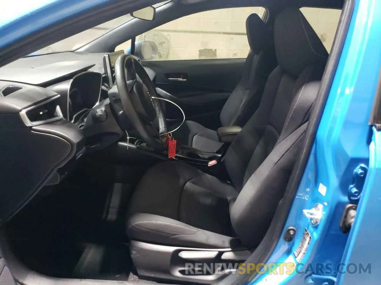 7 Фотография поврежденного автомобиля JTND4MBEXM3133581 TOYOTA COROLLA 2021
