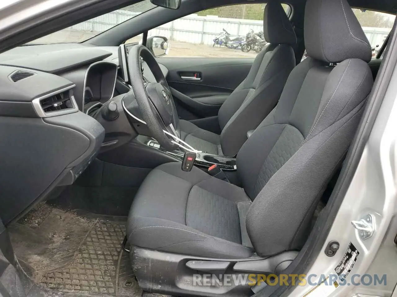 7 Photograph of a damaged car JTNK4MBE2M3143500 TOYOTA COROLLA 2021