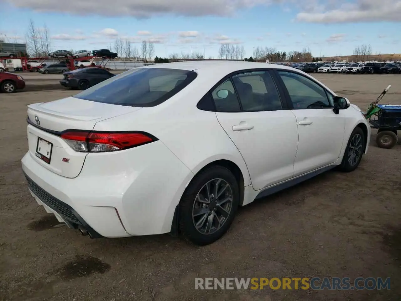 3 Photograph of a damaged car 5YFB4MBE6NP106334 TOYOTA COROLLA 2022