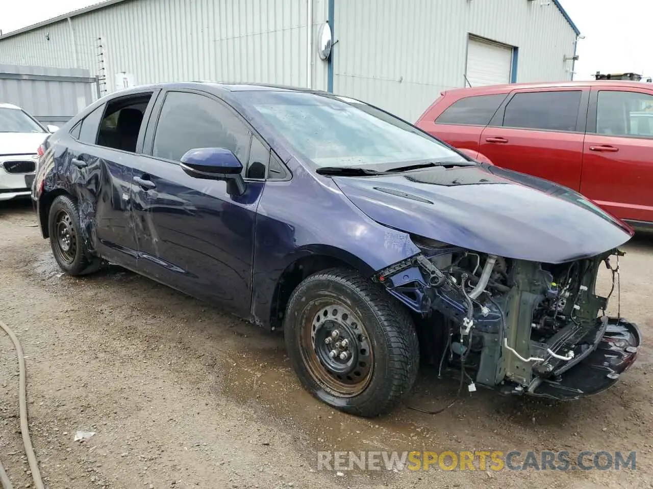 4 Photograph of a damaged car 5YFB4MBE8NP125113 TOYOTA COROLLA 2022